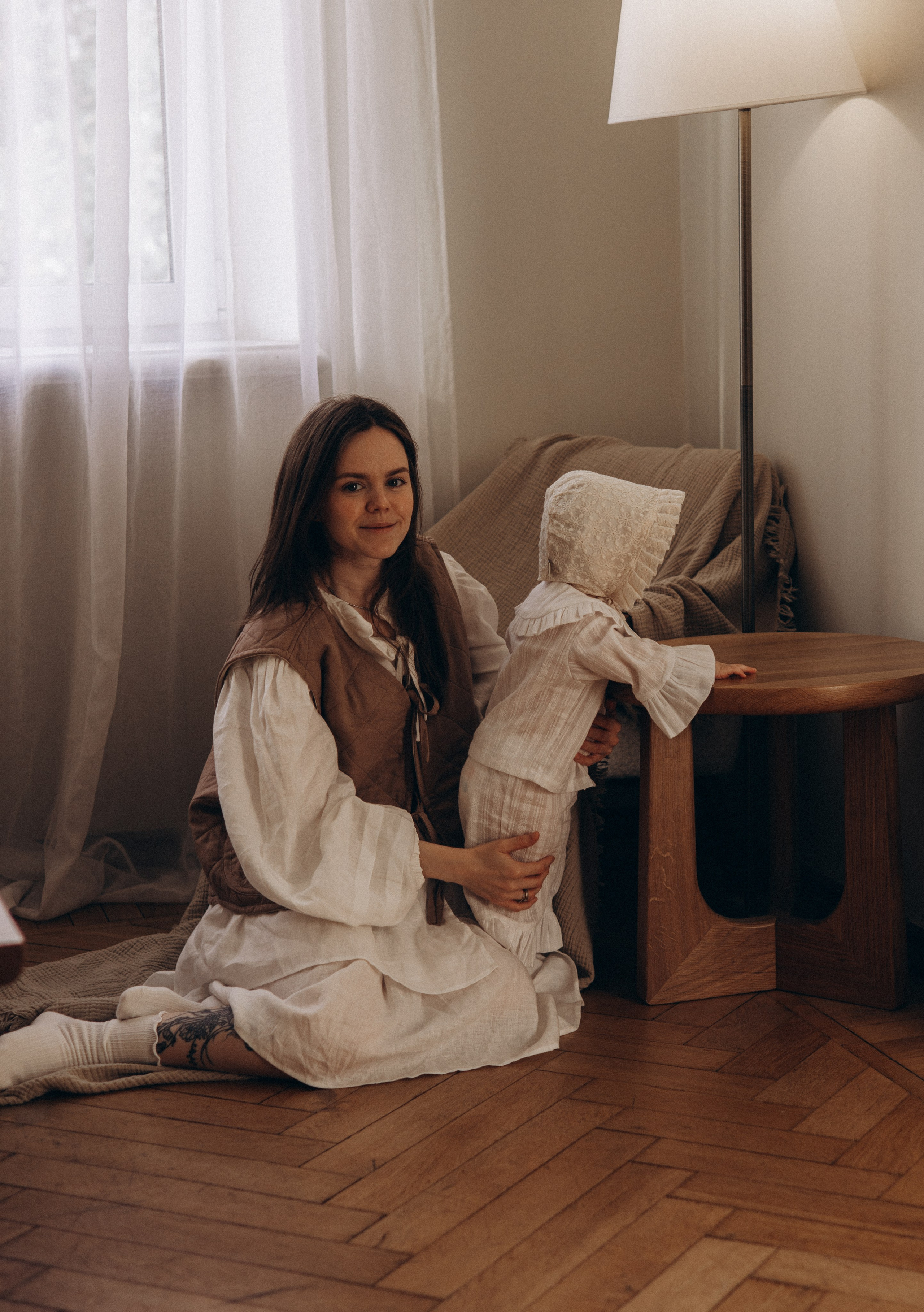 Настя и ее малышка Зоя. Семейный фотограф в Москве|Вероника Каледина