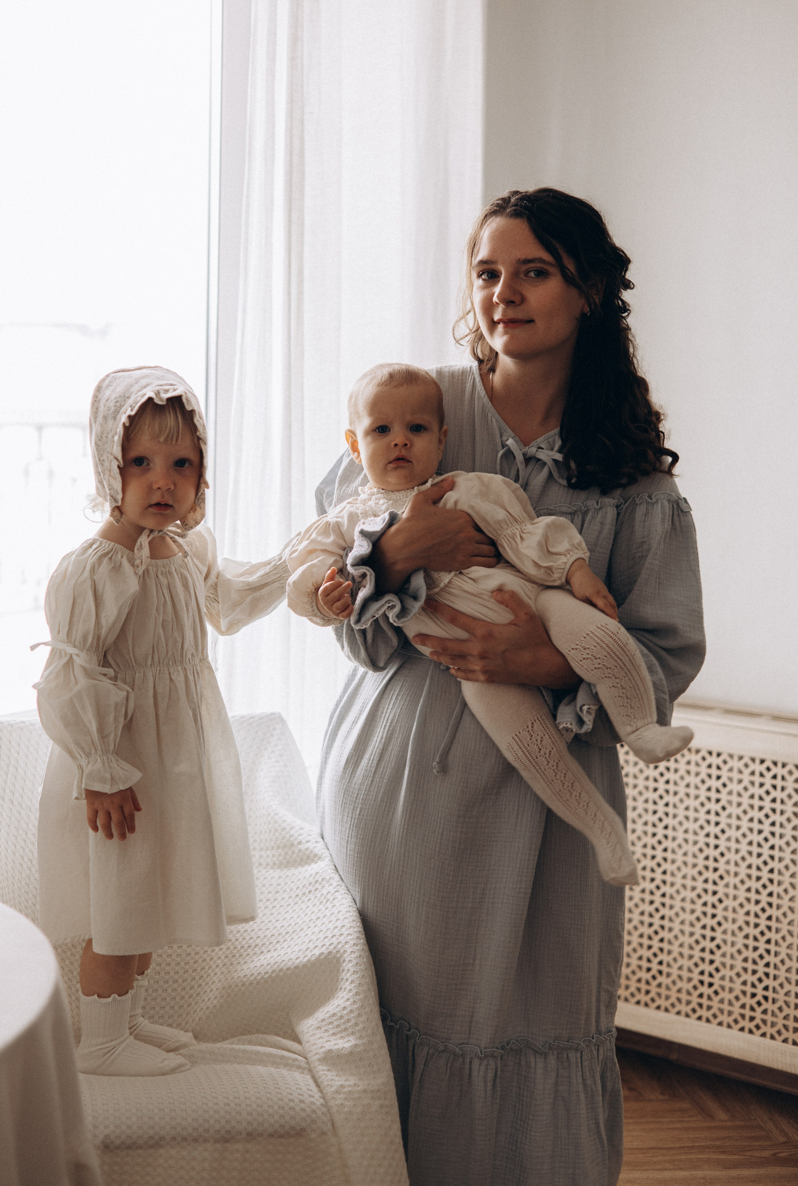 Лера, Тая и Мира. Семейный фотограф в Москве|Вероника Каледина