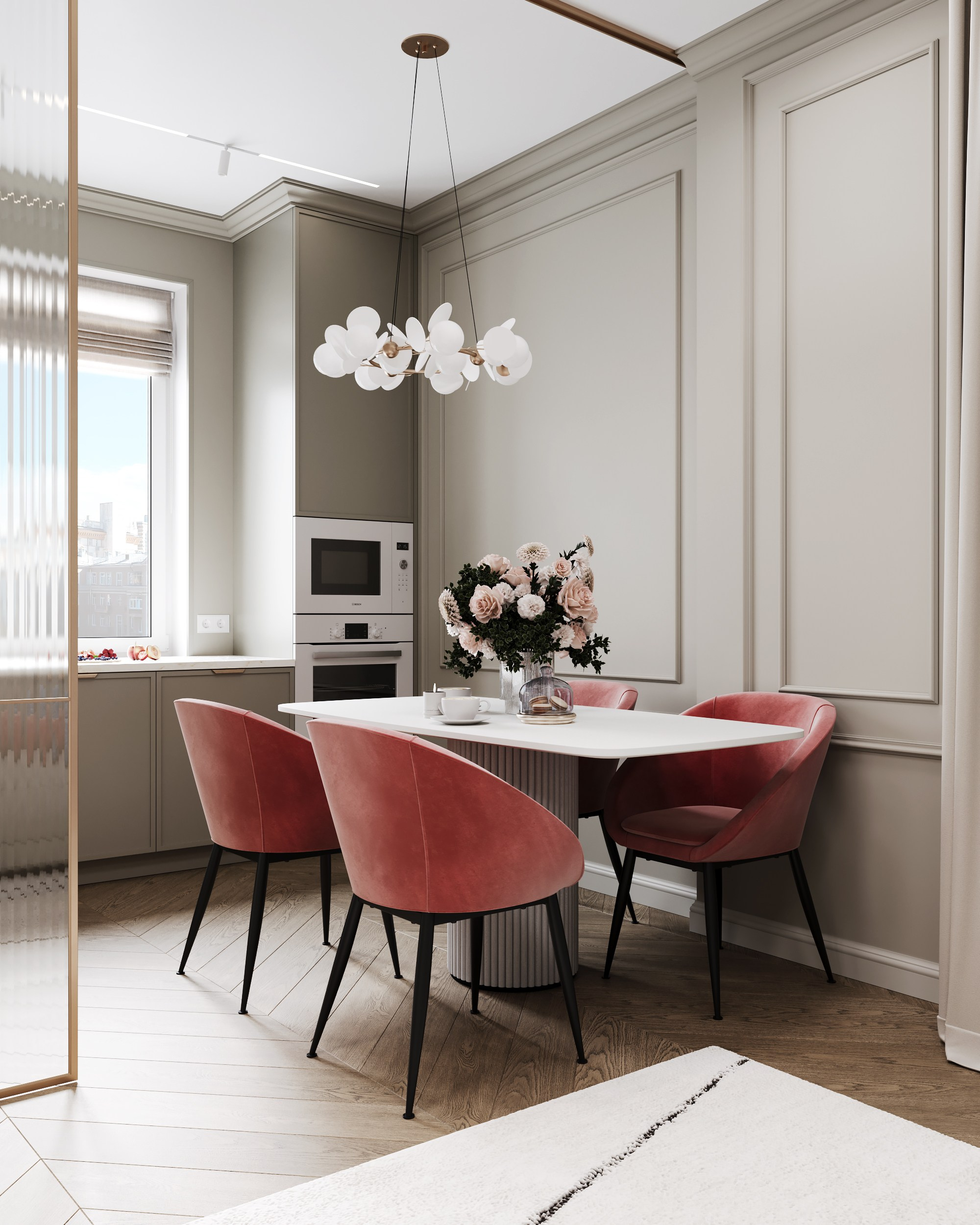 Color Classic. Дизайн интерьера | 3D визуализация | Миланская Марина