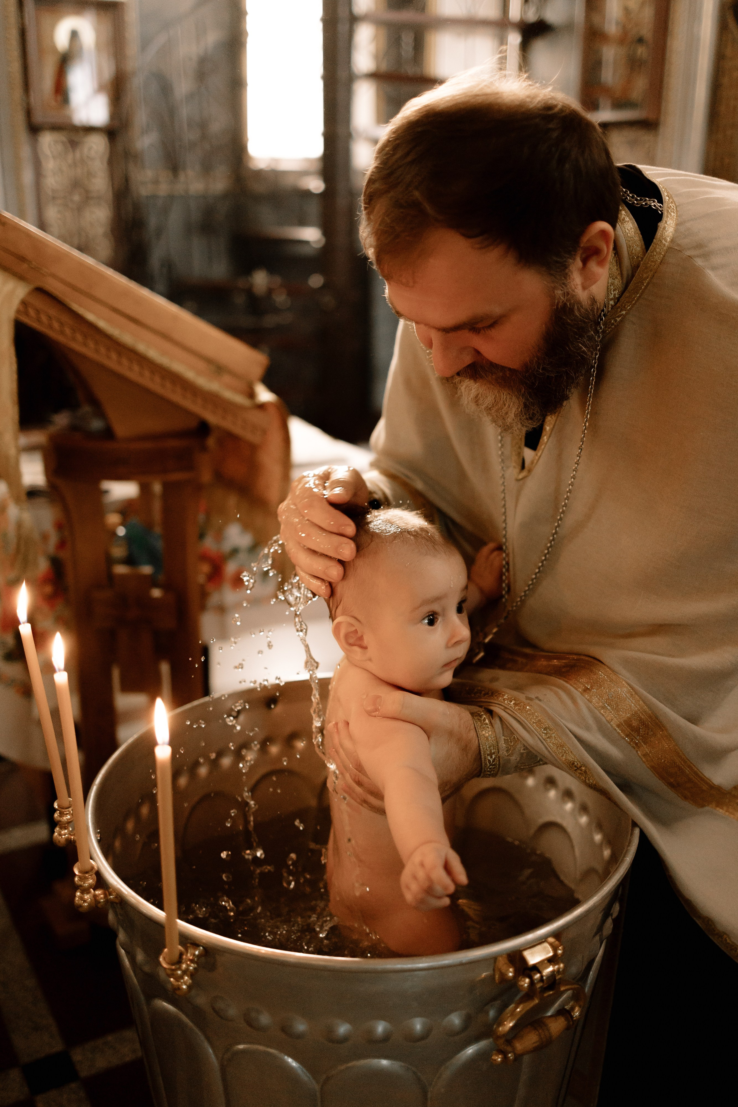 Крещение Тимура. Семейный фотограф в Краснодаре Храмова Анна