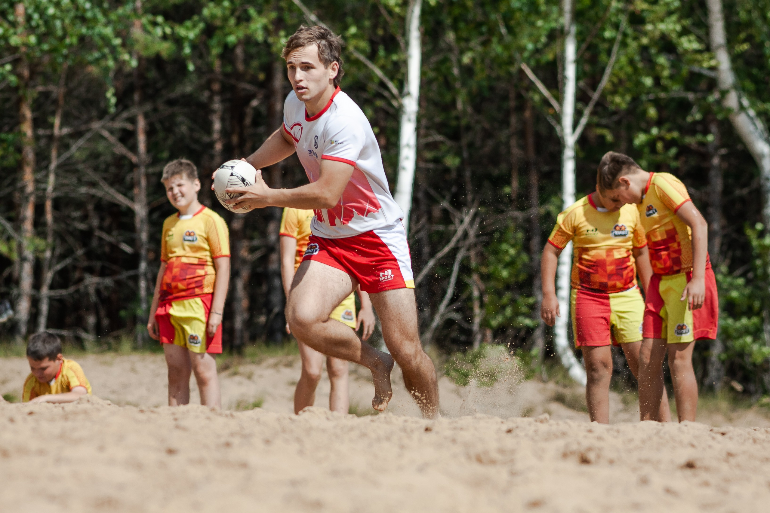 «Кубок «Молота» по пляжному Регби. Фотография