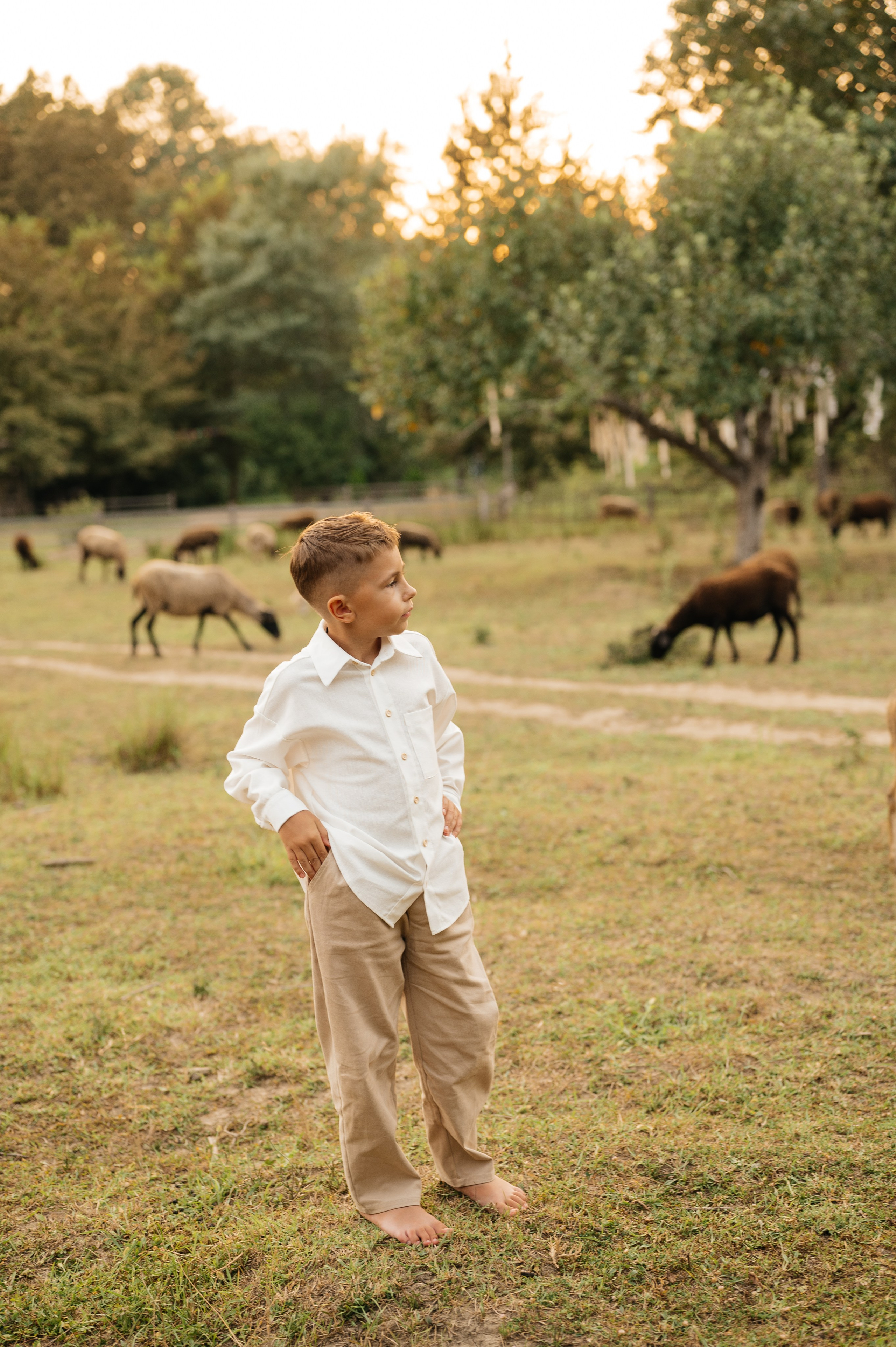 Семейная фотосессия на ферме. Свадебный и семейный фотограф в Краснодаре Алина Мельник