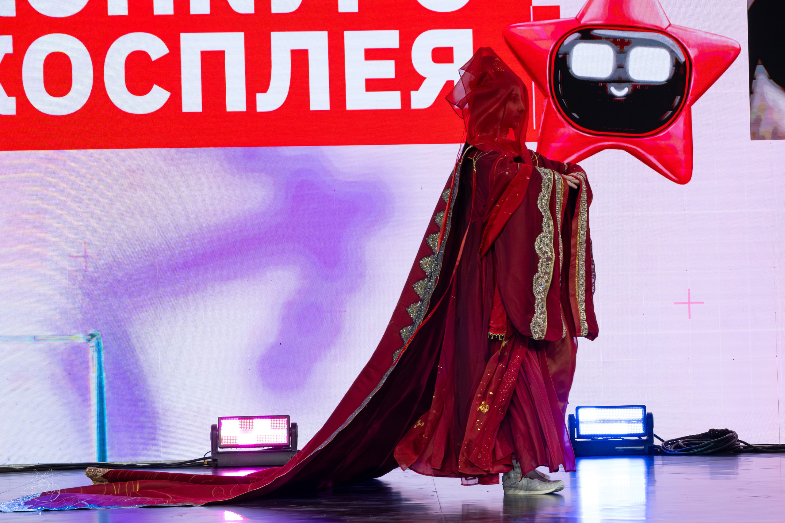 Сцена РЭД ЭКСПО 2024. Косплей фотограф