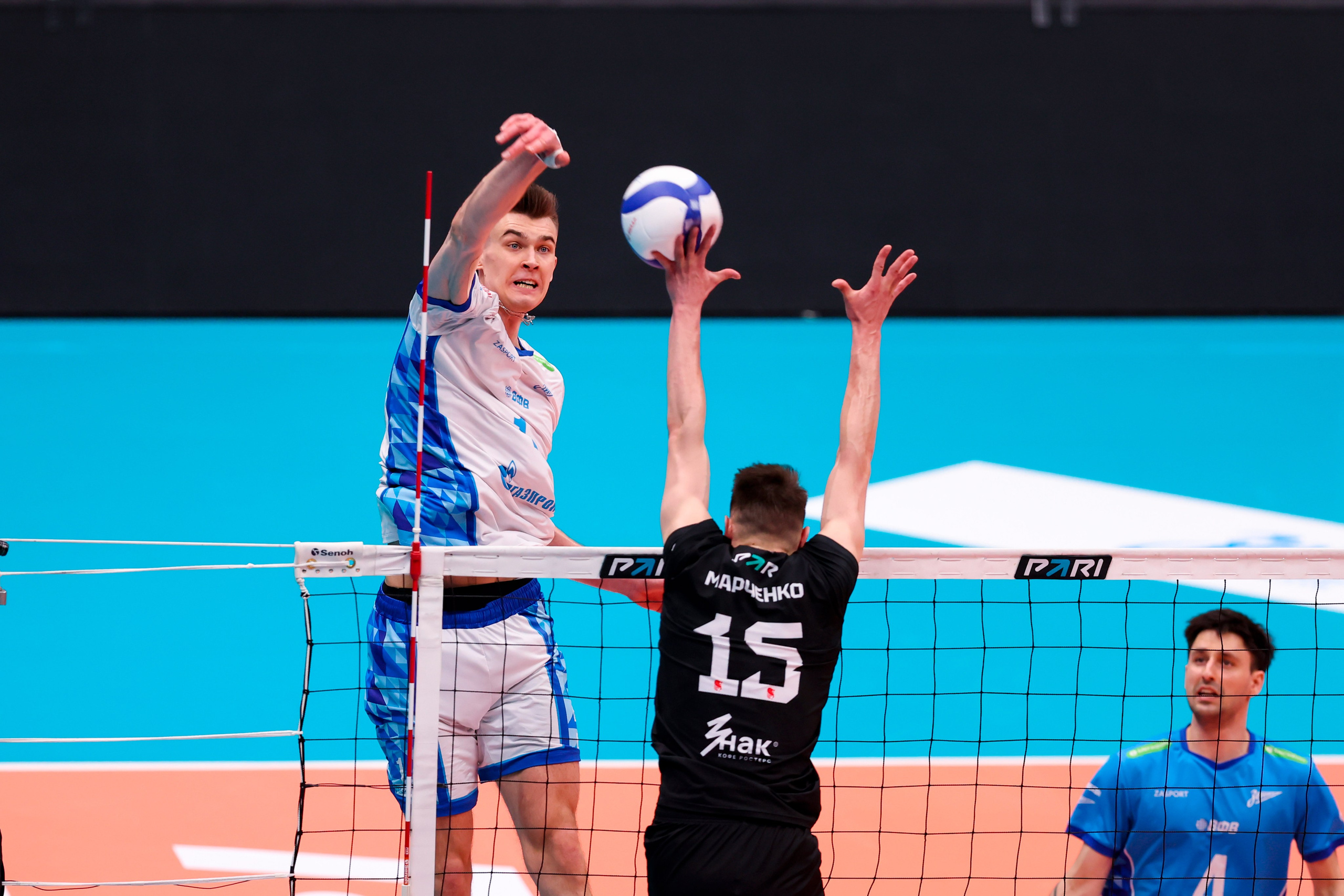 ВК Зенит — ВК Белогорье 08.04.2025. Спортивный и репортажный фотограф Антон Тереханов