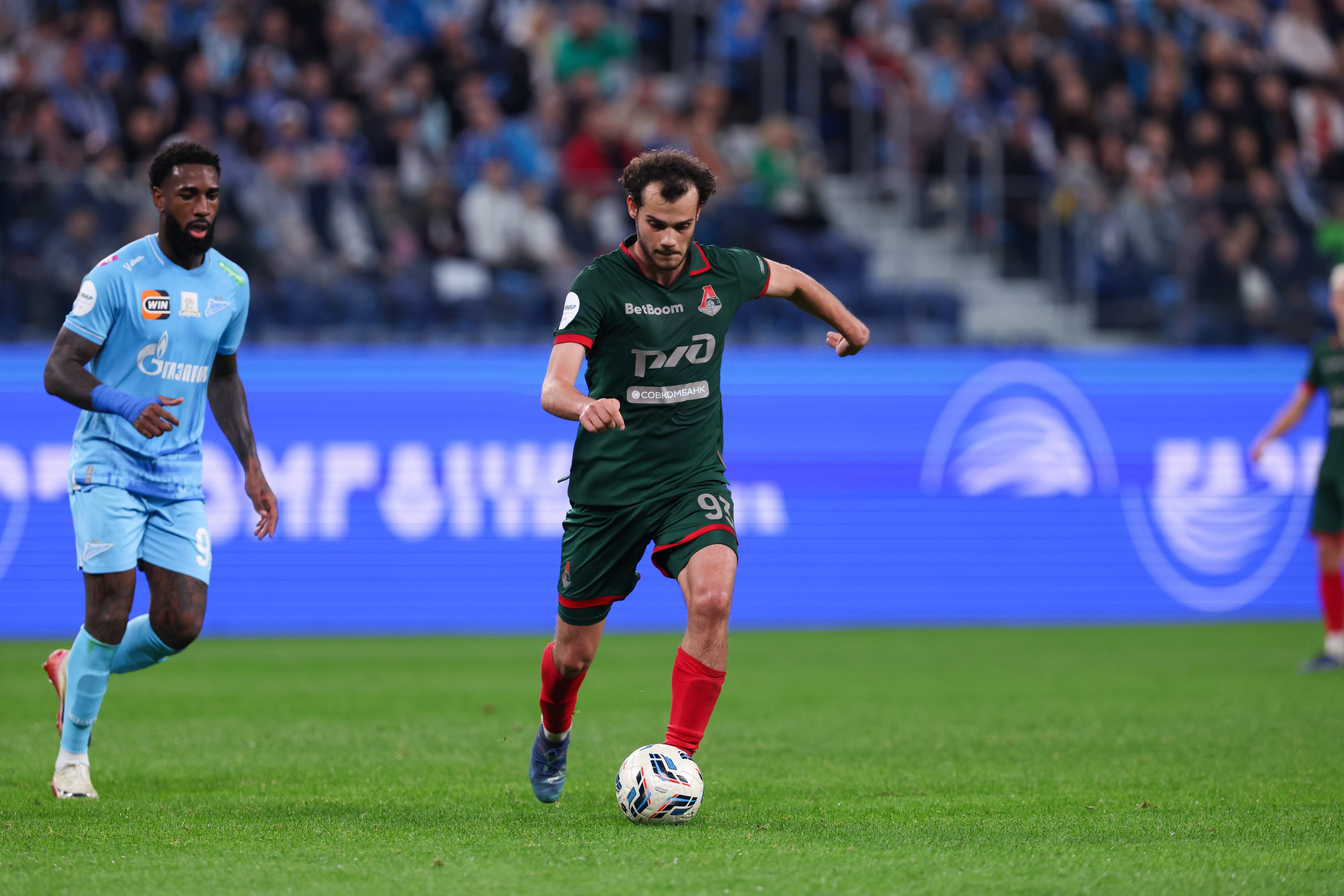 ФК «Зенит» — ФК «Локомотив» 14 тур РПЛ 01.11.2025. Спортивный и репортажный фотограф Антон Тереханов