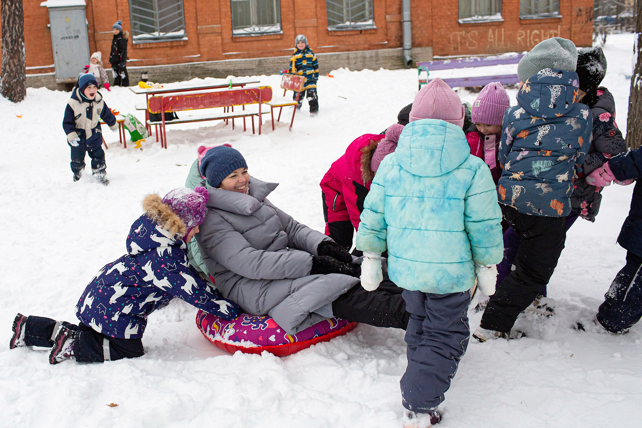 Фотосъёмка для выпускных альбомов. Детский сад. Свадебный, семейный, детский фотограф в Санкт-Петербурге