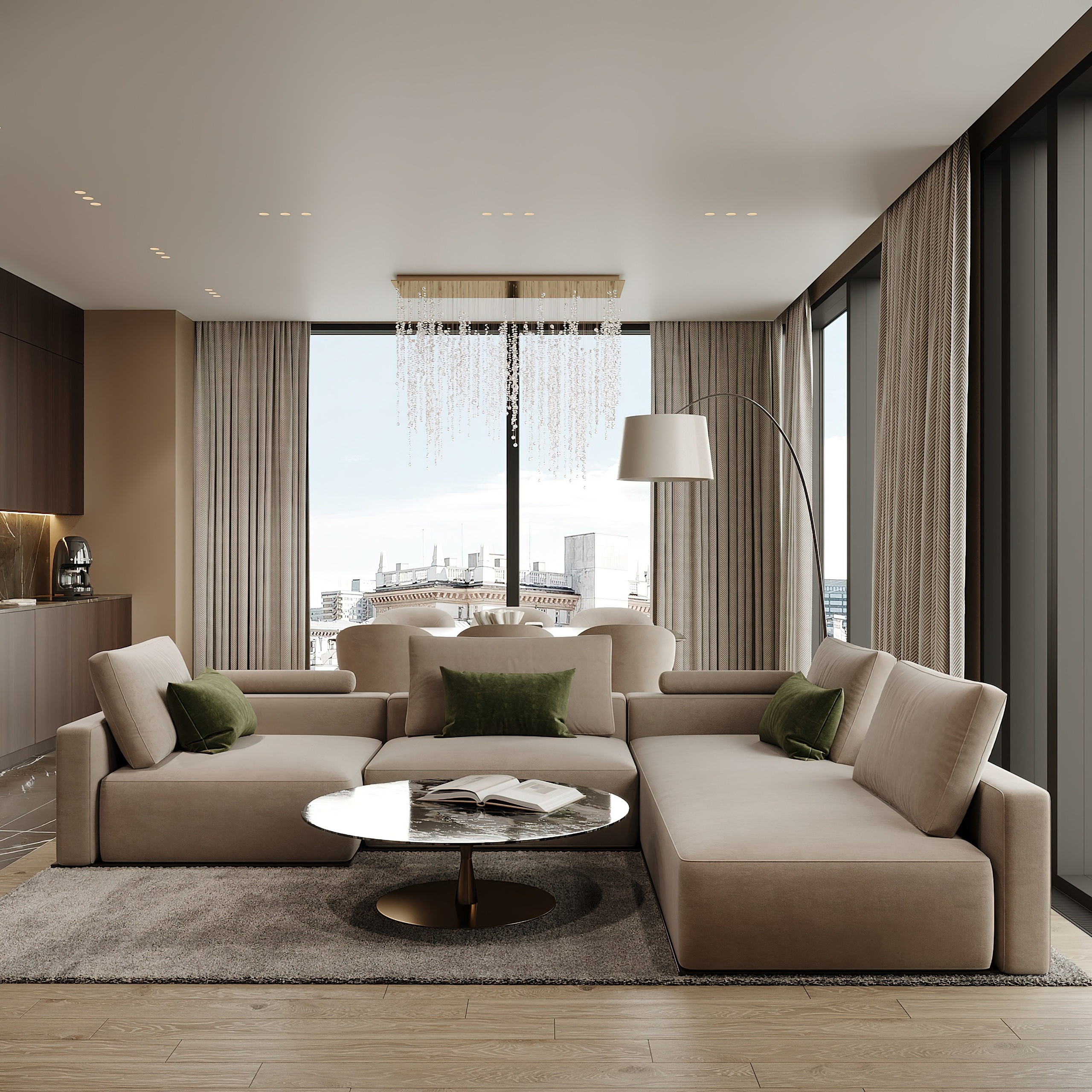 ЖК CAPITAL TOWERS. Дизайн интерьеров с Анастасией Рулевой