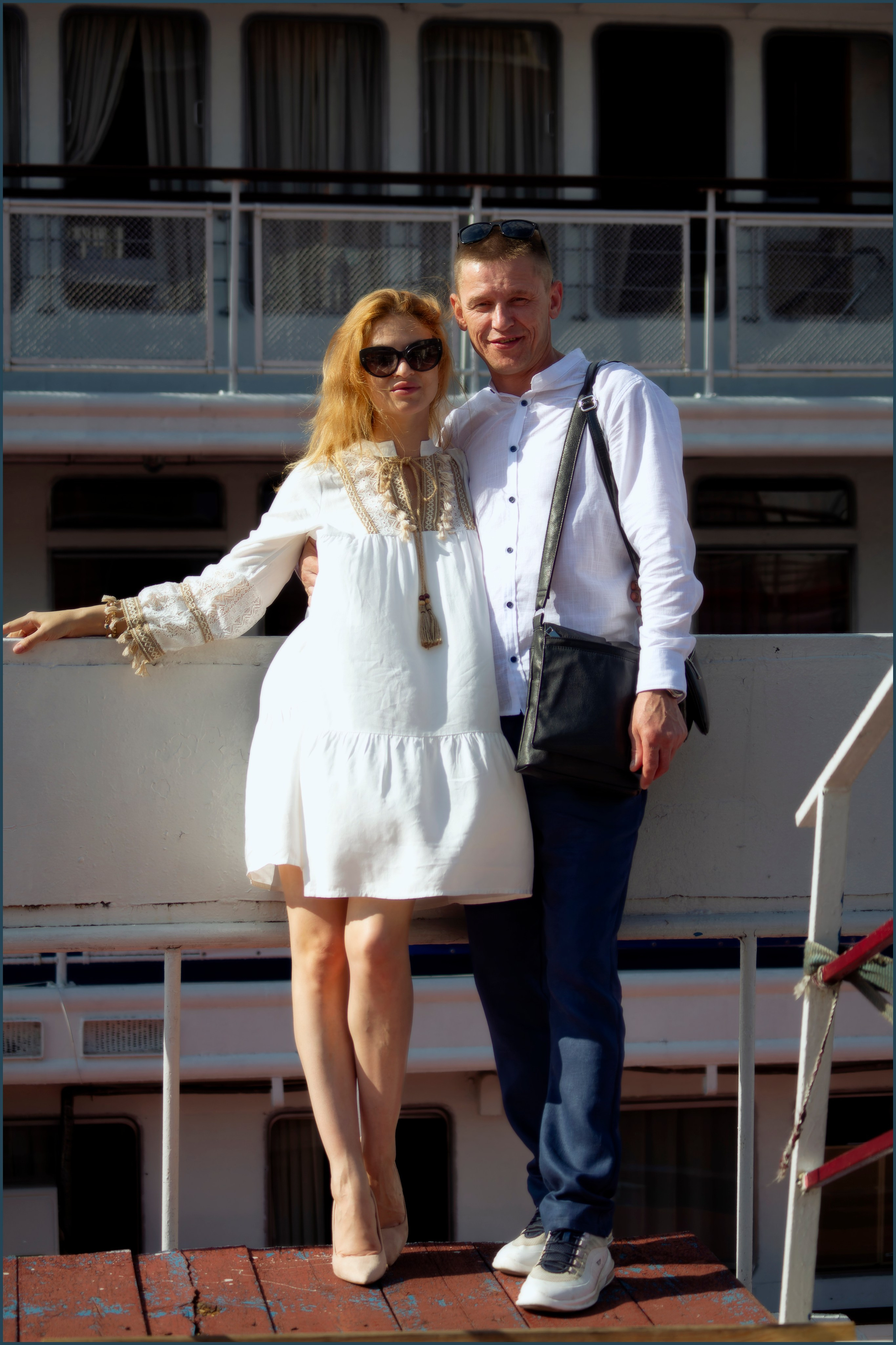 Виктор Оля.На набережной. Лев Постнов.Фотограф. Нижний Новгород