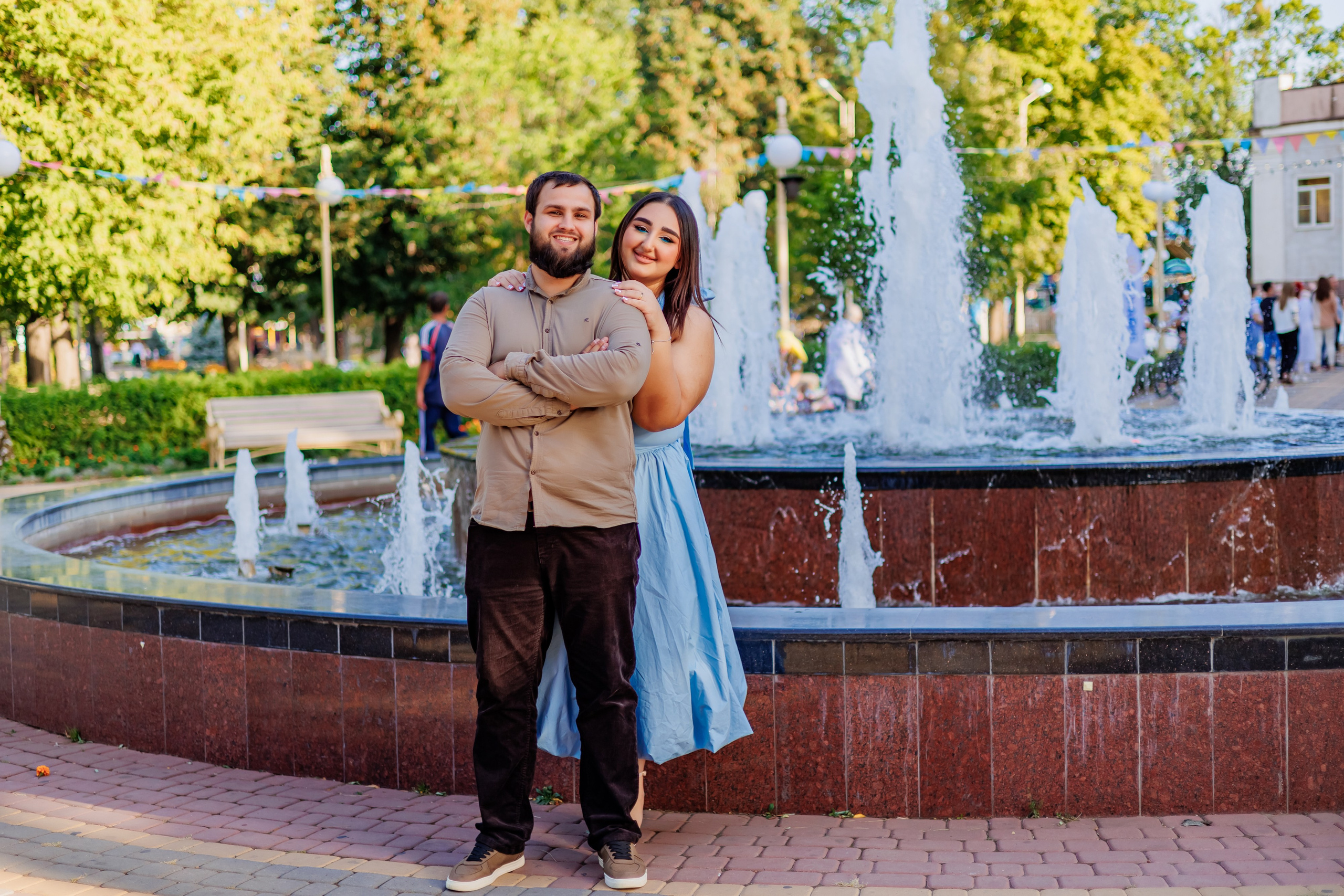 Прогулка в парке. Свадебный и семейный фотограф в Армавире