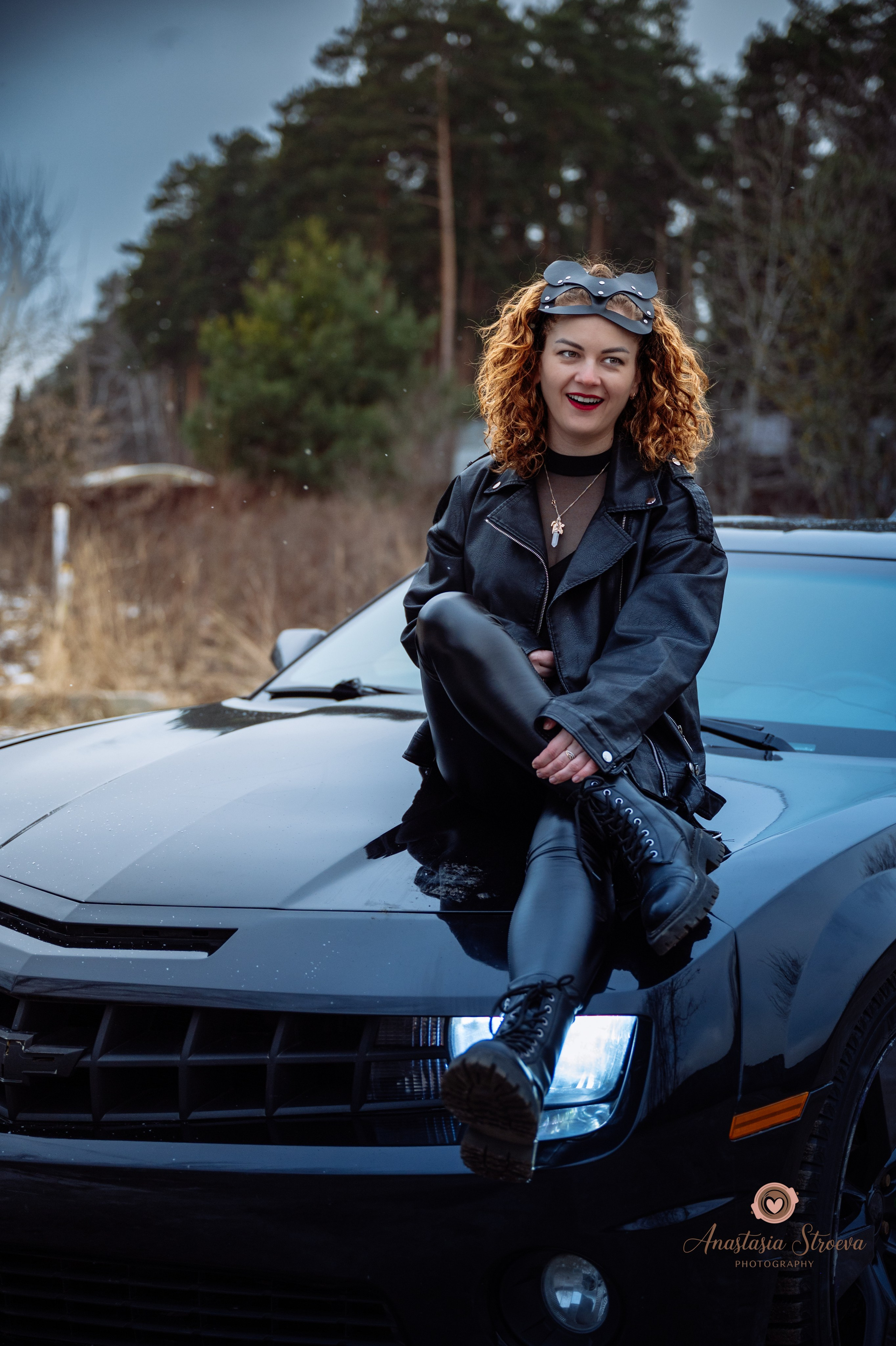 Женщина Кошка. Семейный и детский фотограф в Королеве, Москве и Московской области Строева Анастасия