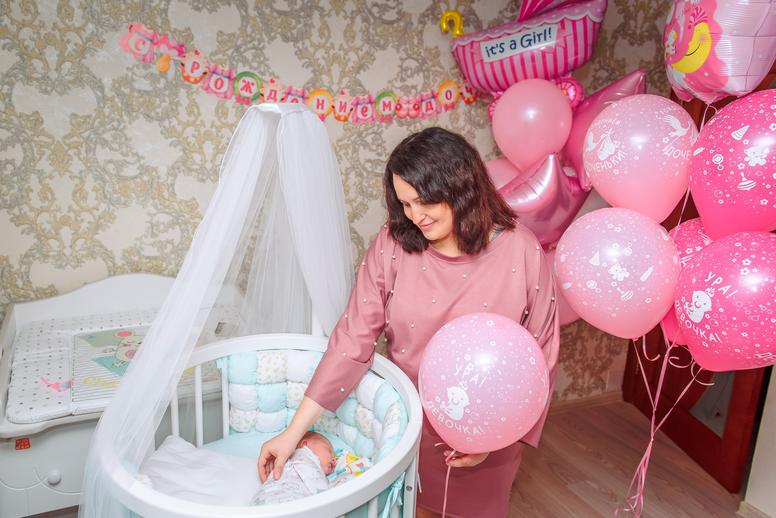 Выписка из роддома. Свадебный и семейный фотограф в Москве Юлия Винник