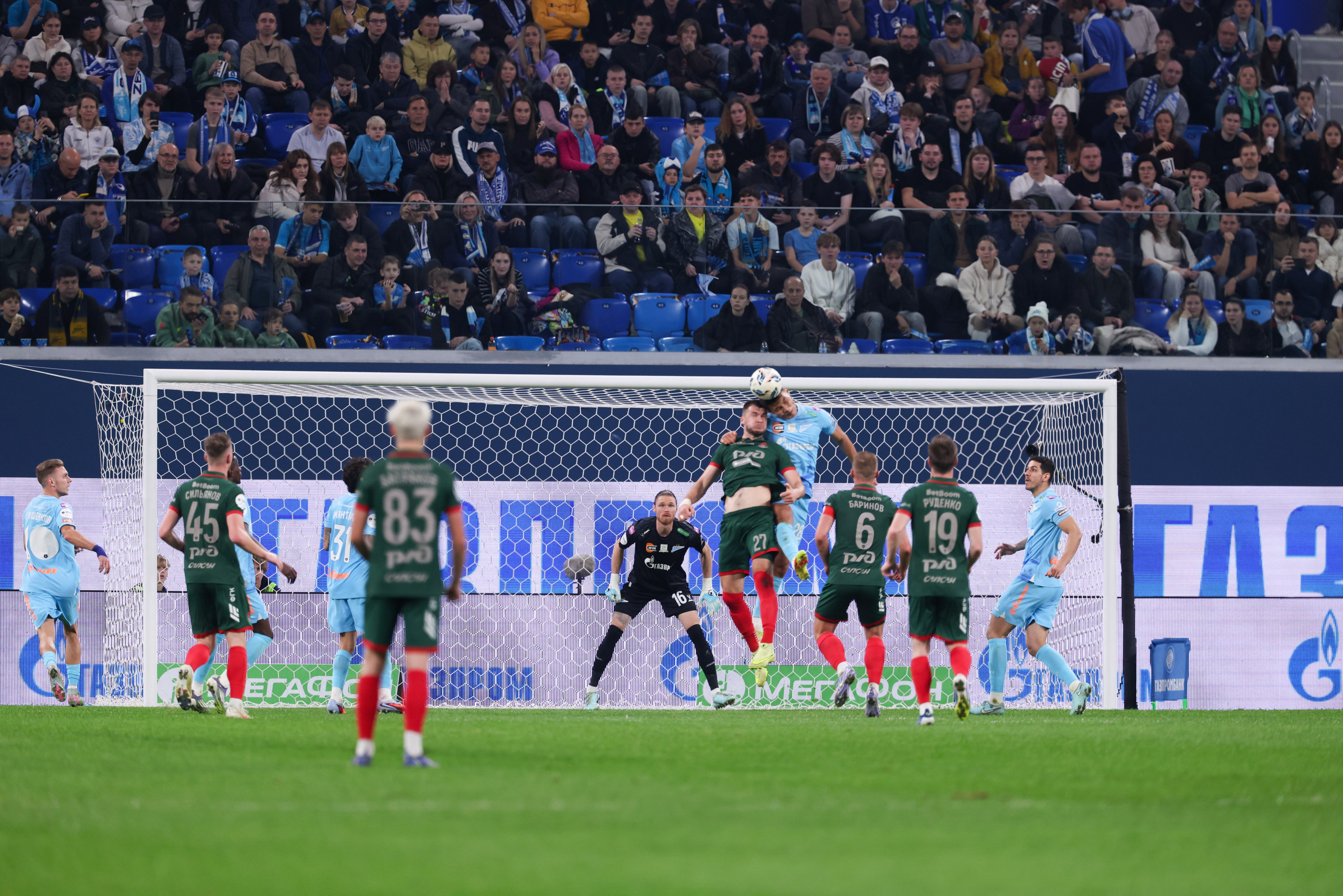 ФК «Зенит» — ФК «Локомотив» 14 тур РПЛ 01.11.2025. Спортивный и репортажный фотограф Антон Тереханов