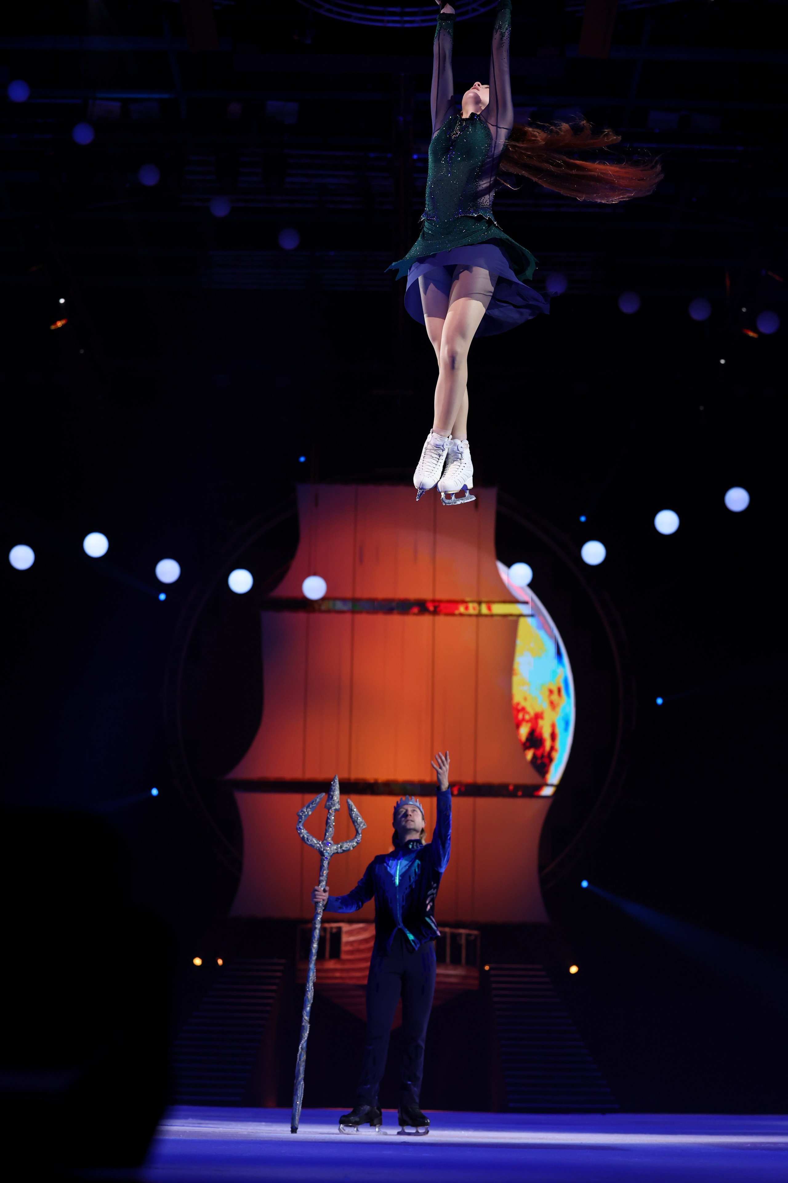 «Русалочка» шоу Евгения Плющенко 26 октября 2024. Спортивный и репортажный фотограф Антон Тереханов