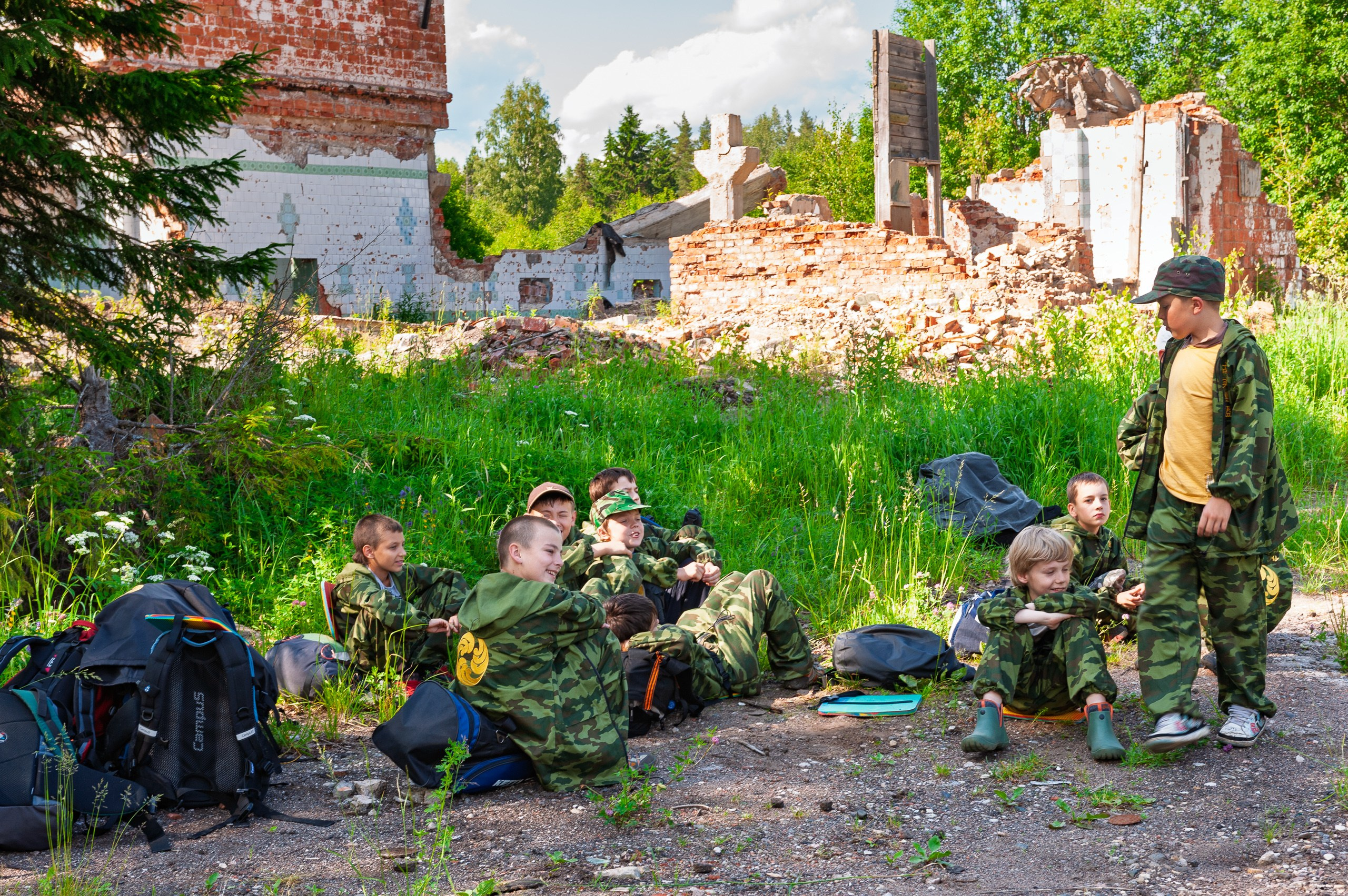 Фотографии Летние сборы ШБИ МОН 2009 г. Школа Боевых Искусств «МОН»