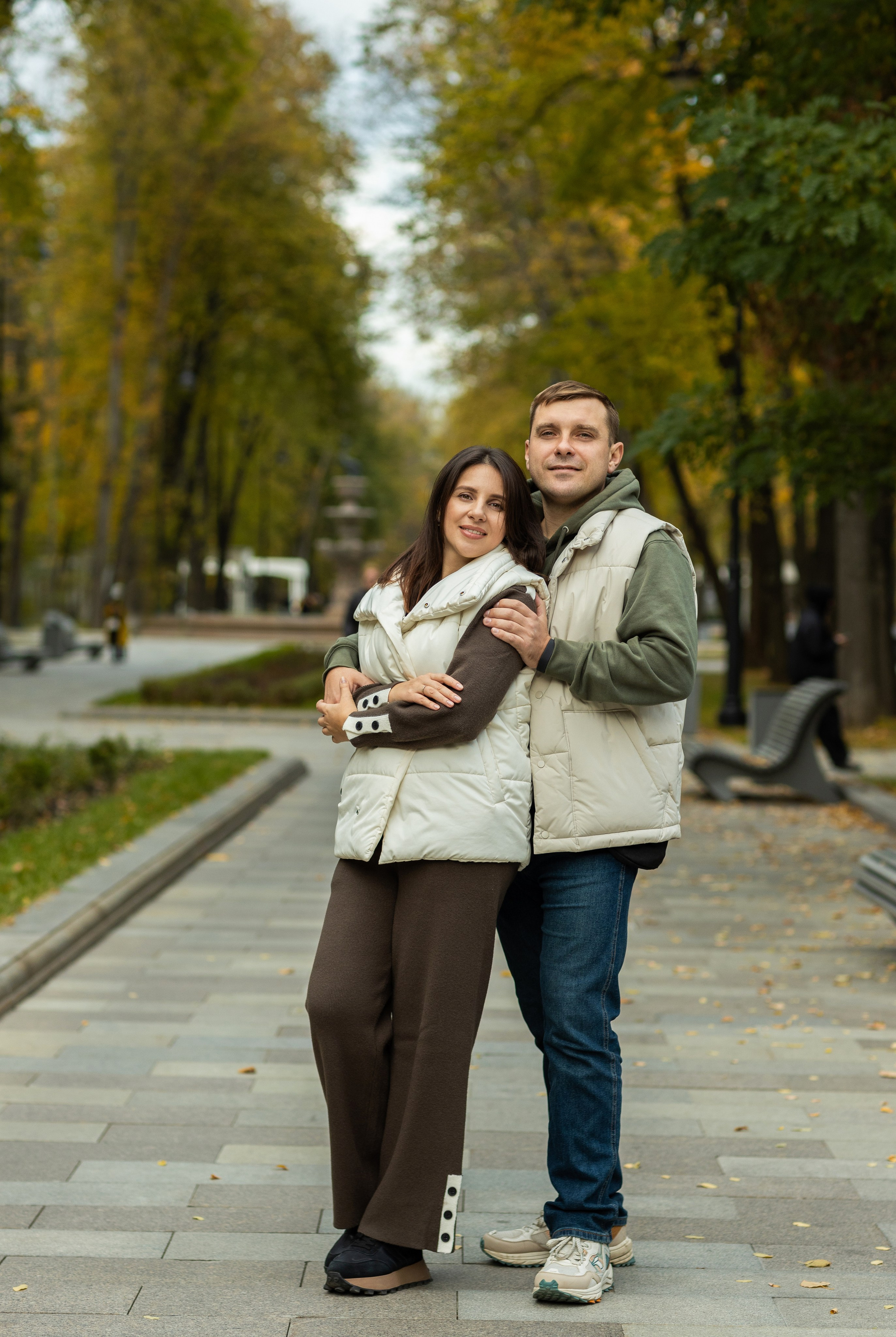 Осень на Речном вокзале. Семейный и детский фотограф в Москве Олеся Маркина