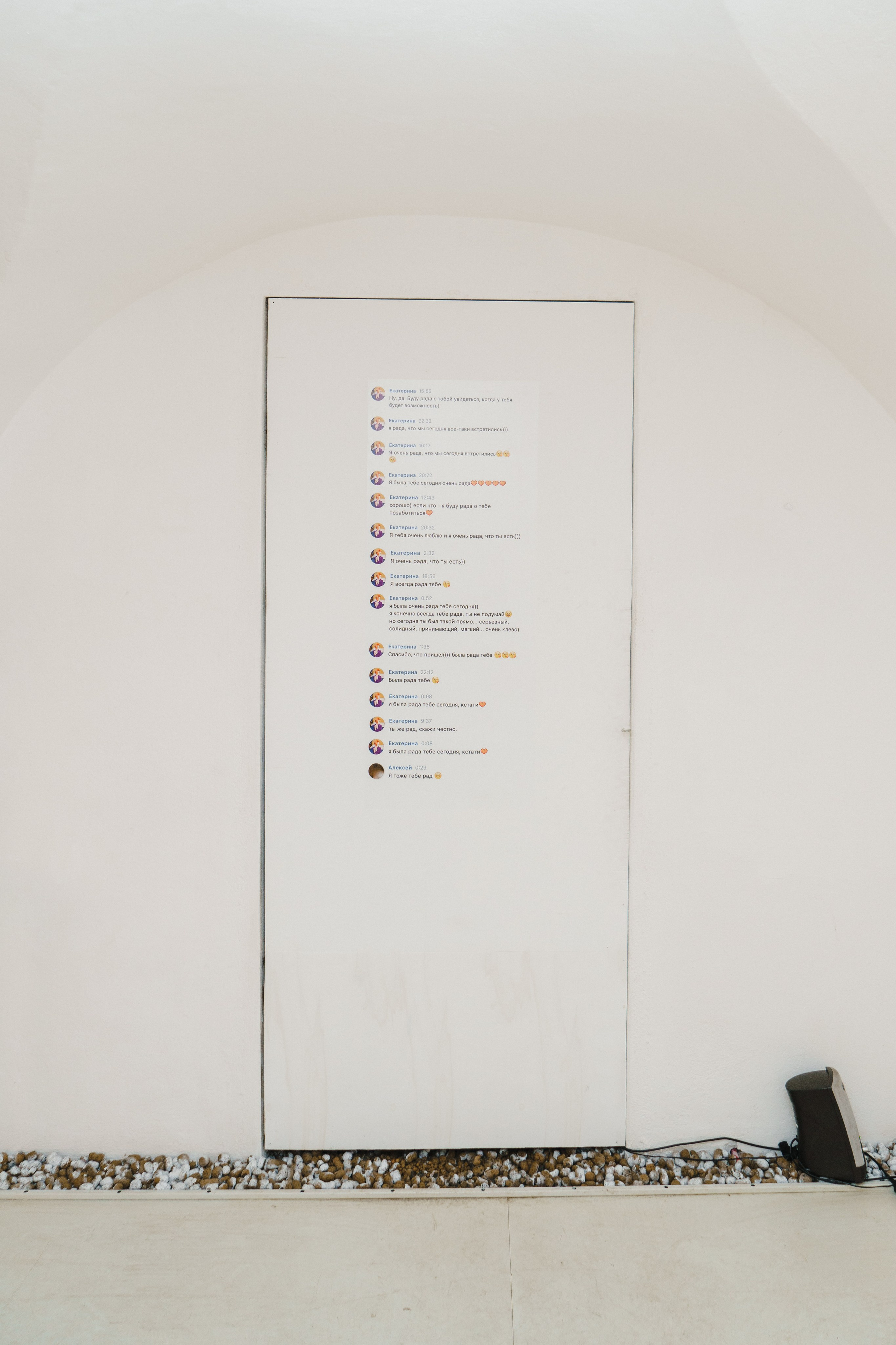 Эффект присутствия. Козлова Екатерина. Междисциплинарная визуальная художница