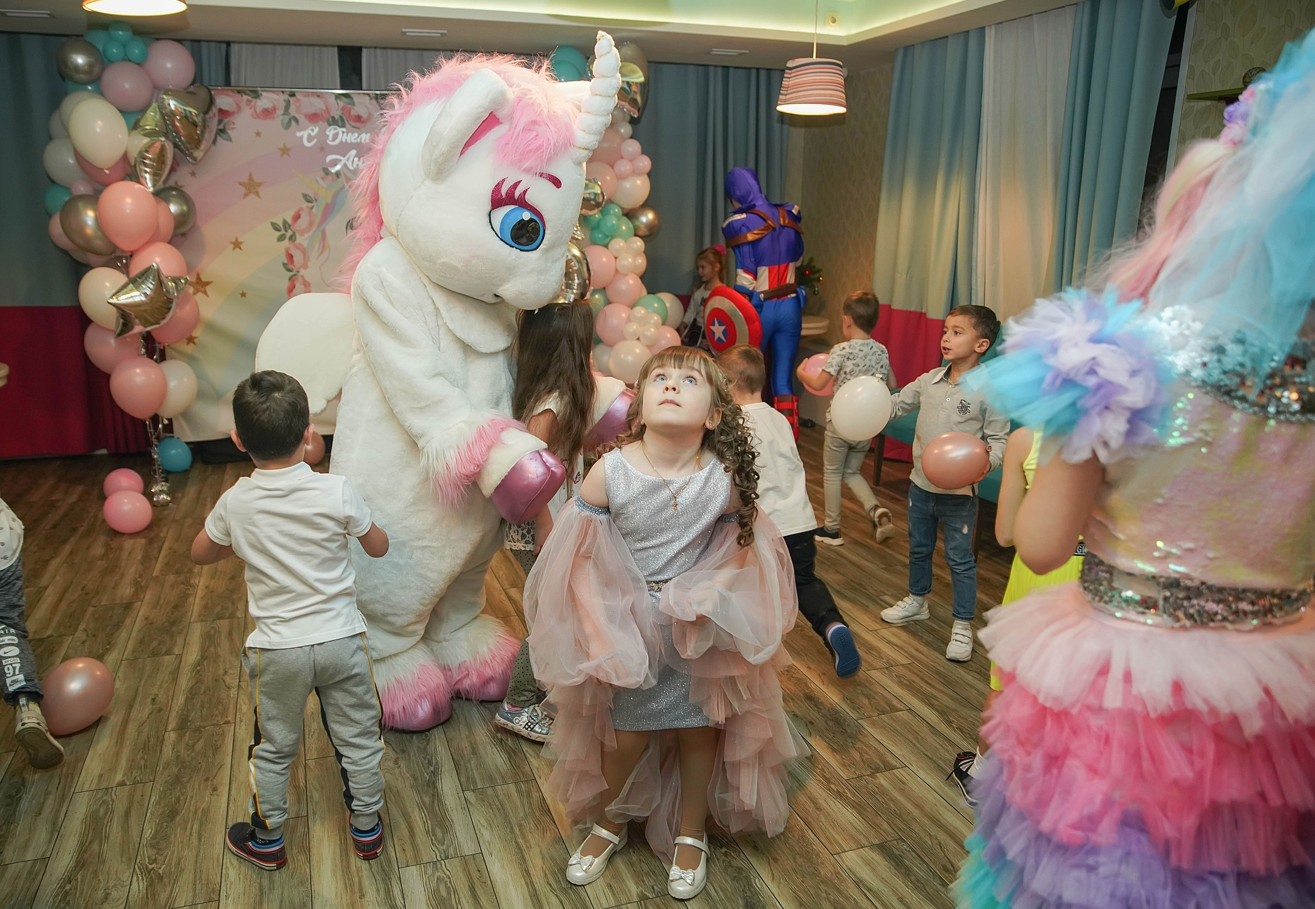 День рождения единорог. Семейный и детский фотограф в Нижнем Новгороде