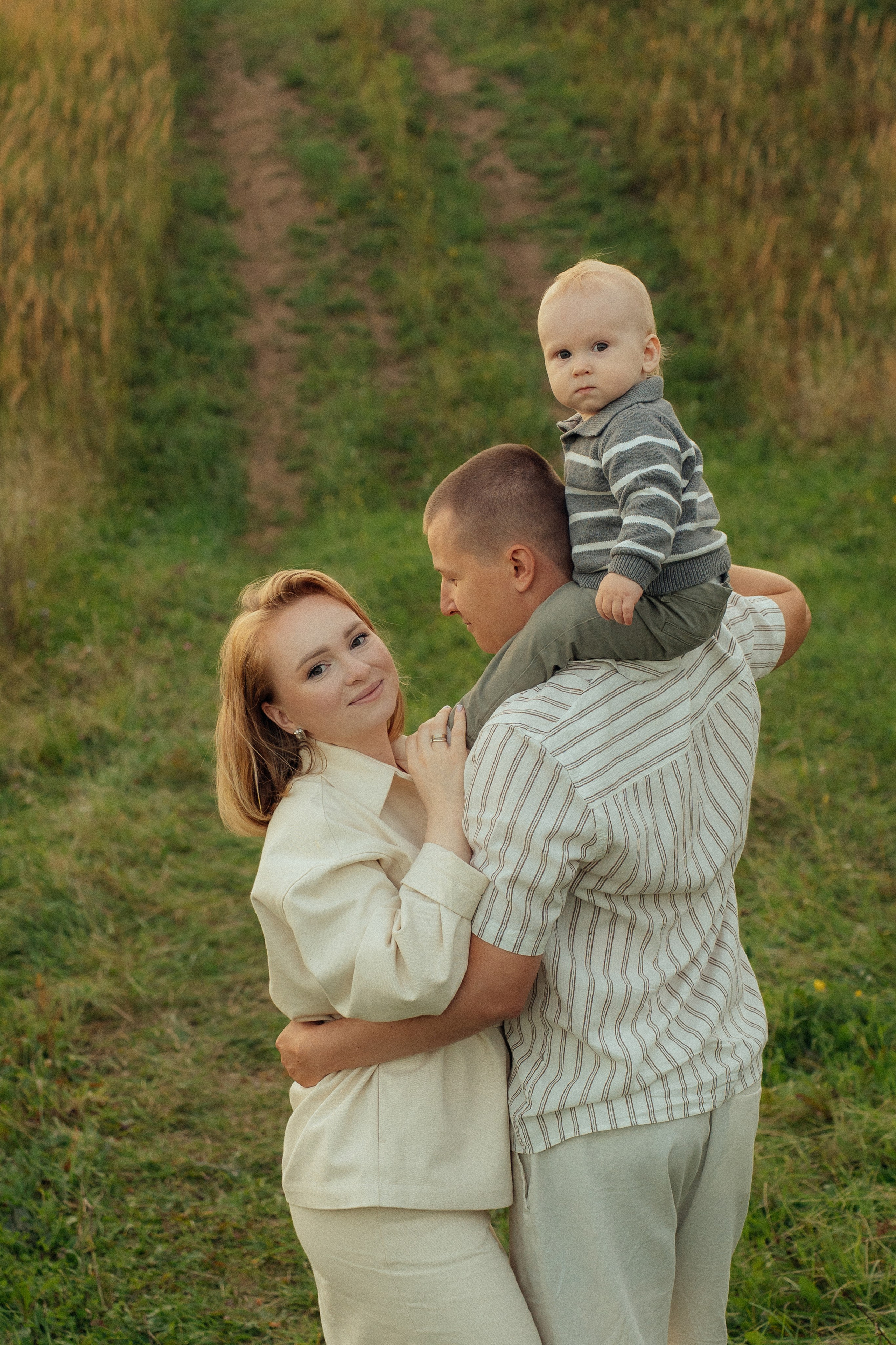 Сергей, Юля и Миша. Семейный фотограф • Домашние съемки в Нижнем Новгороде