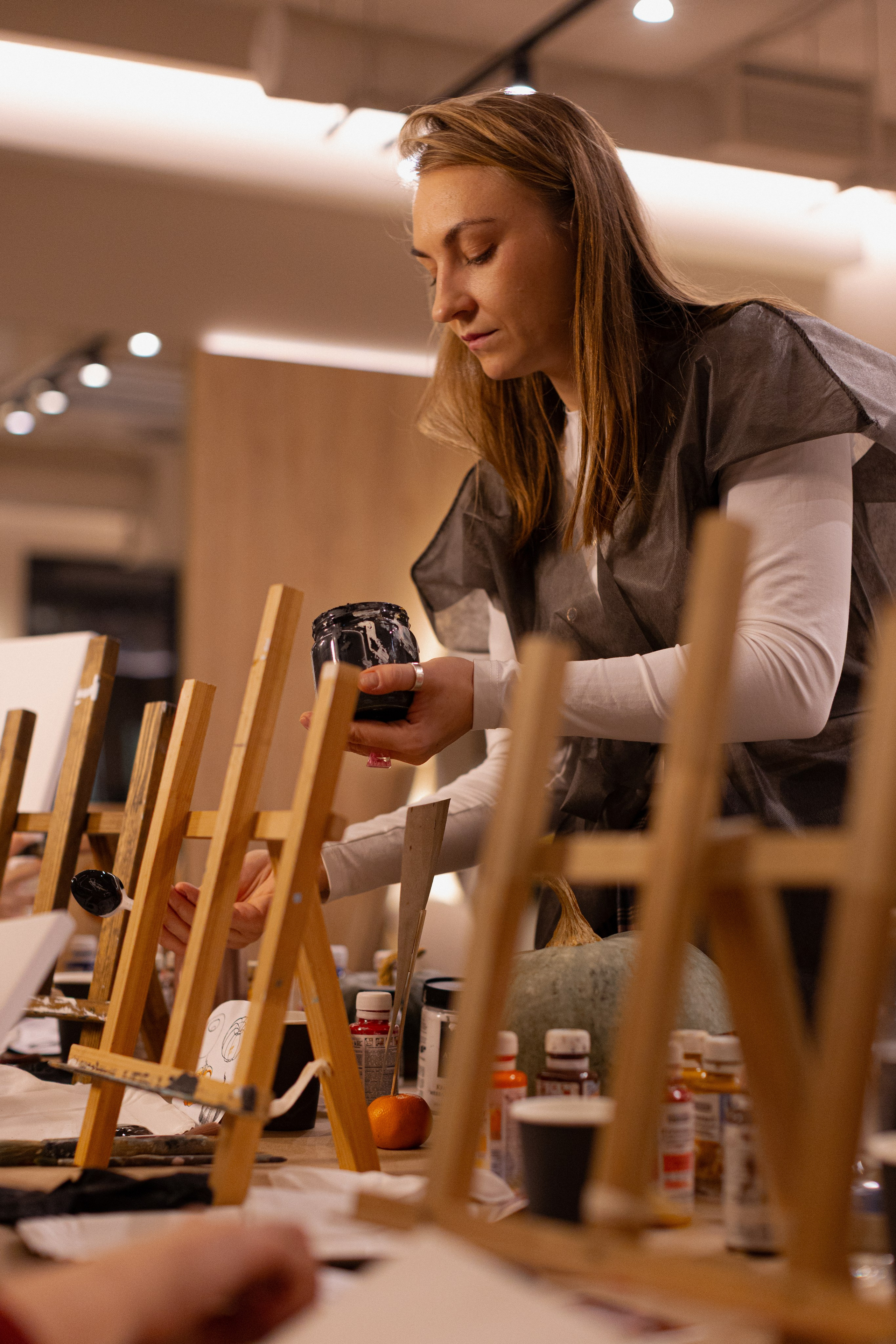 МК Тыква в кафе Здрасте. Анастасия Ракчеева Художник