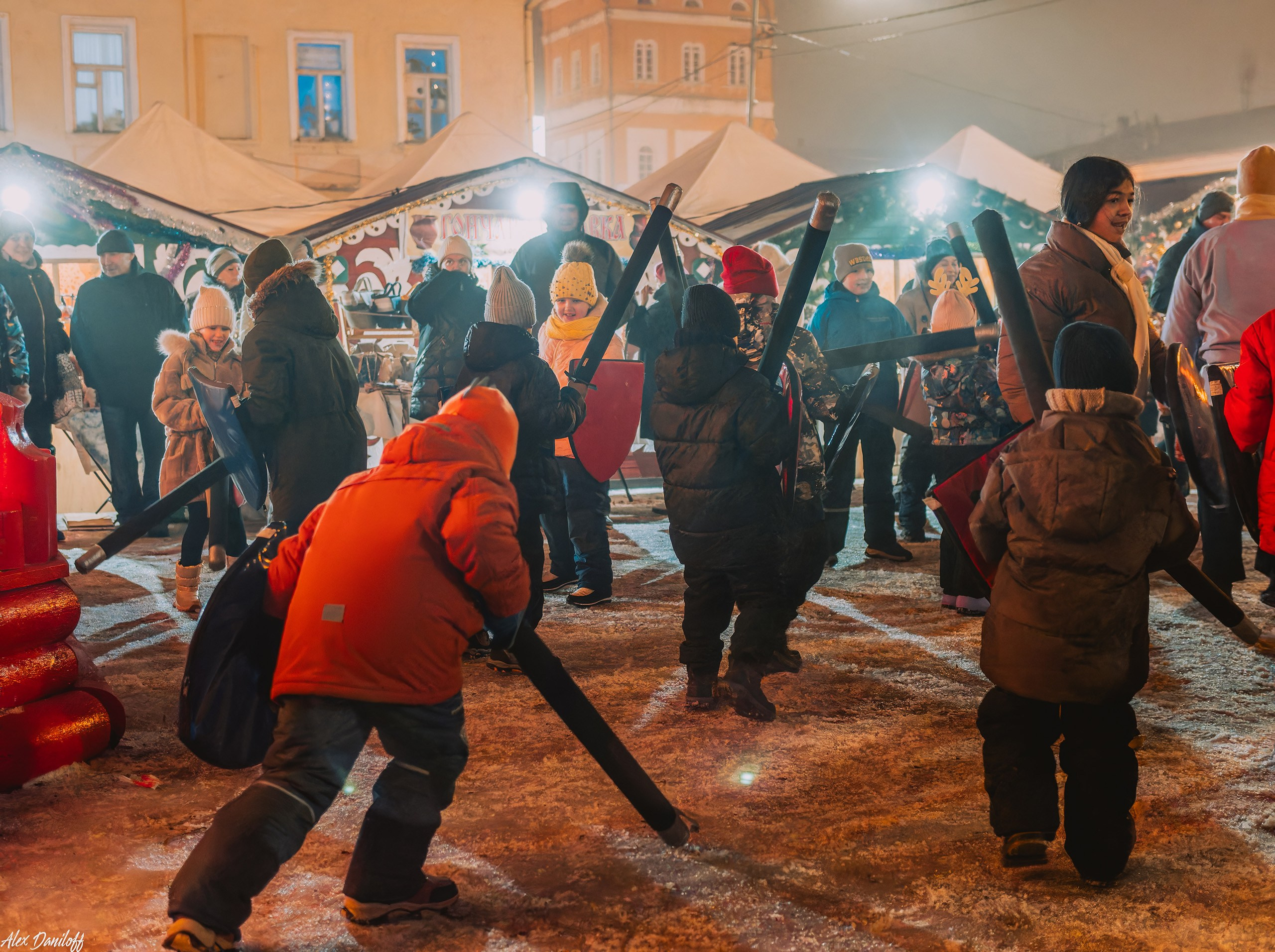 Открытие новогоднего городка. Новости Мурома. Муром-Инфо