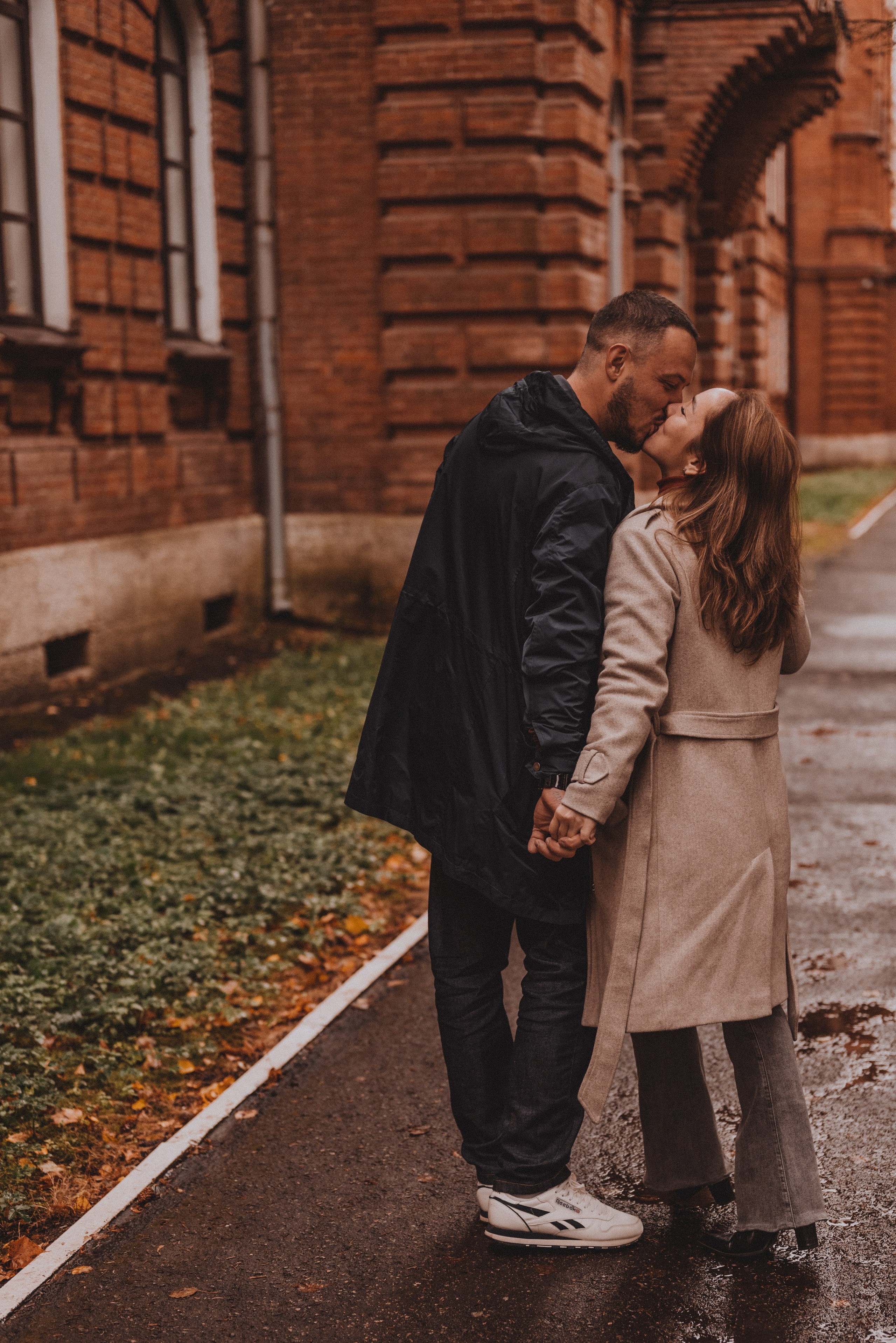 Под дождем. Павел и Виктория. Фотограф Кристина Пархоменко