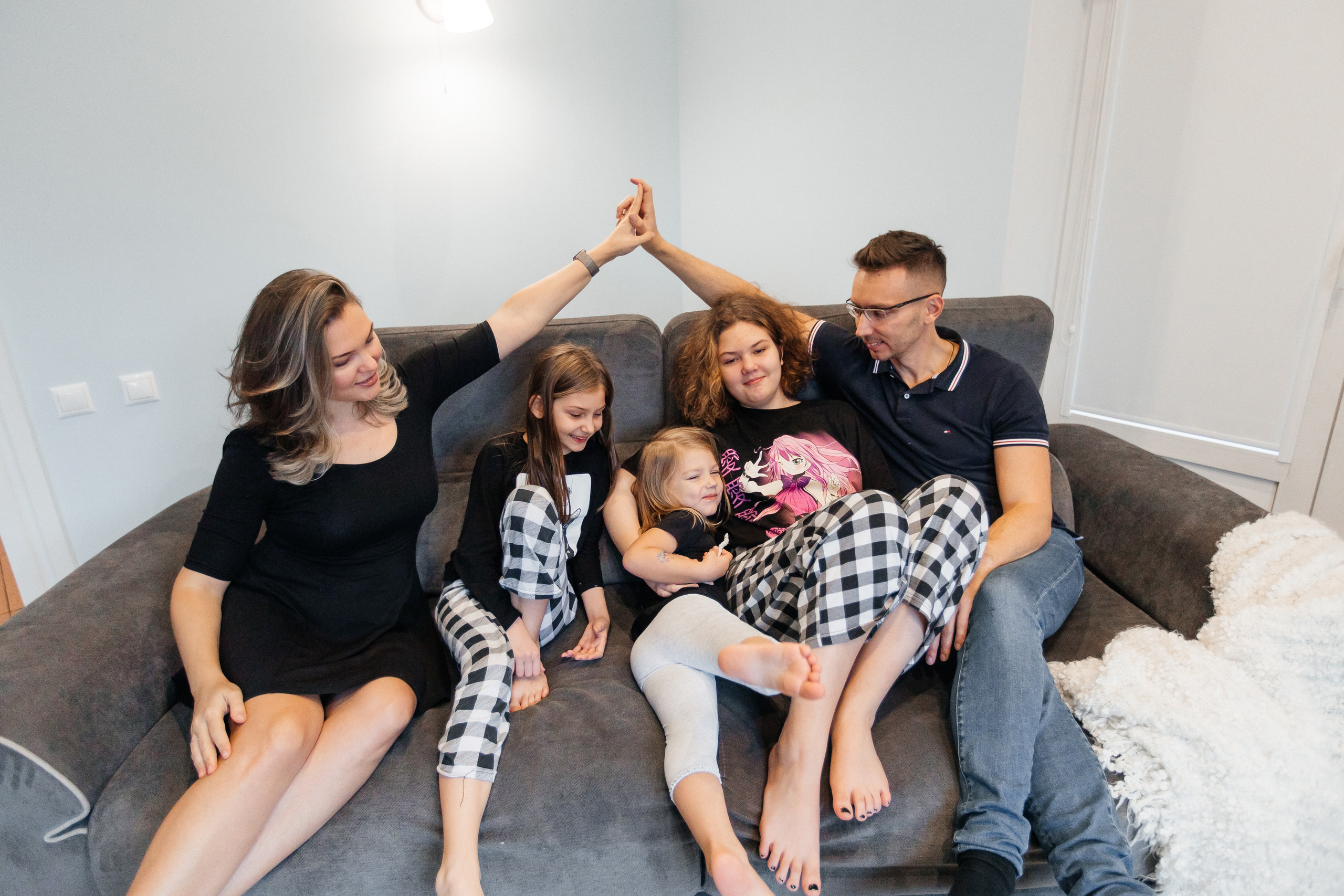 Игорь, Лера, Миля, Ксюша и Аня. Фотограф Таганрог Любимая Надя