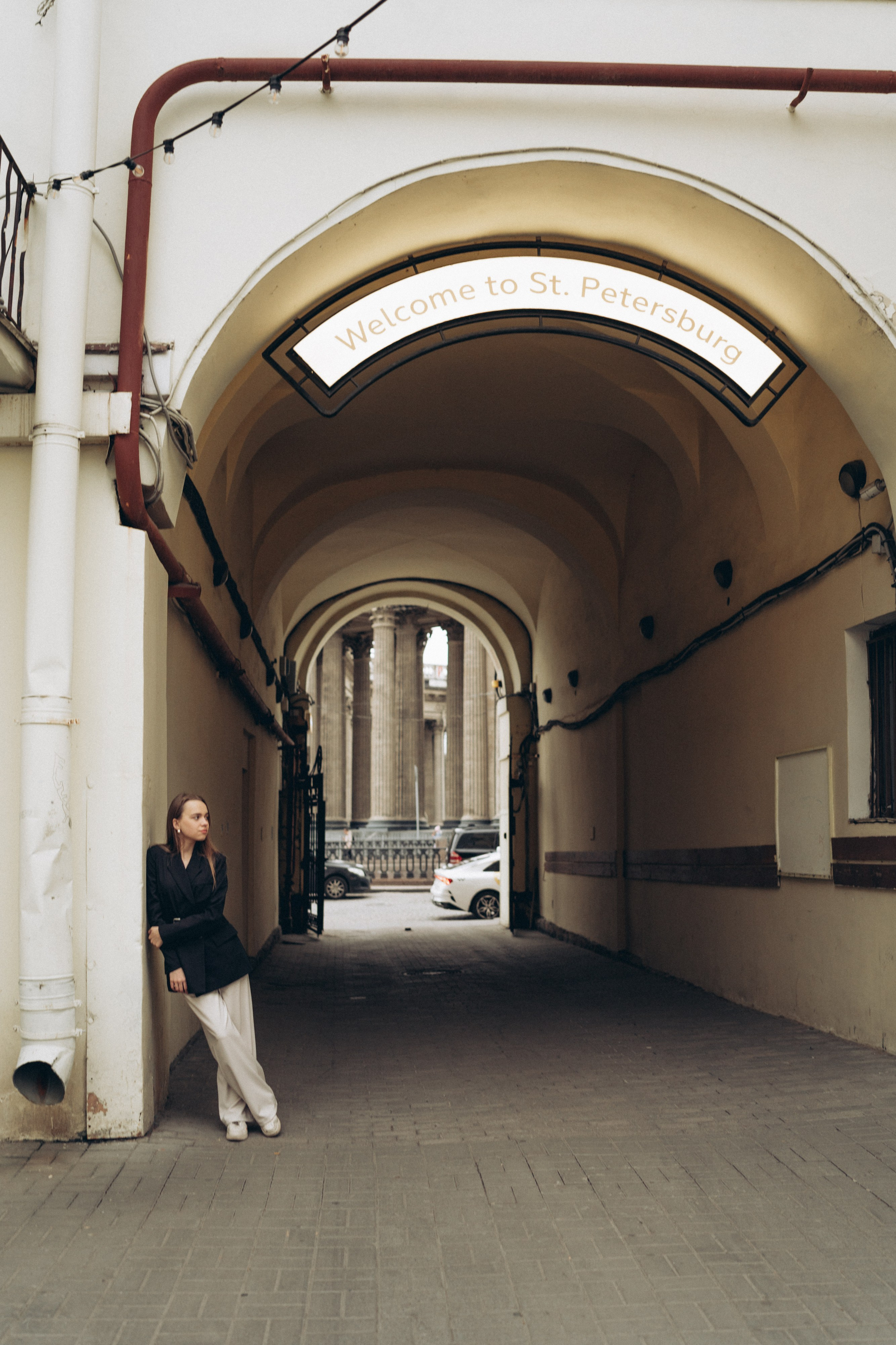 Анна / Прогулка по городу. Фотограф в Санкт-Петербурге — Лучина Екатерина