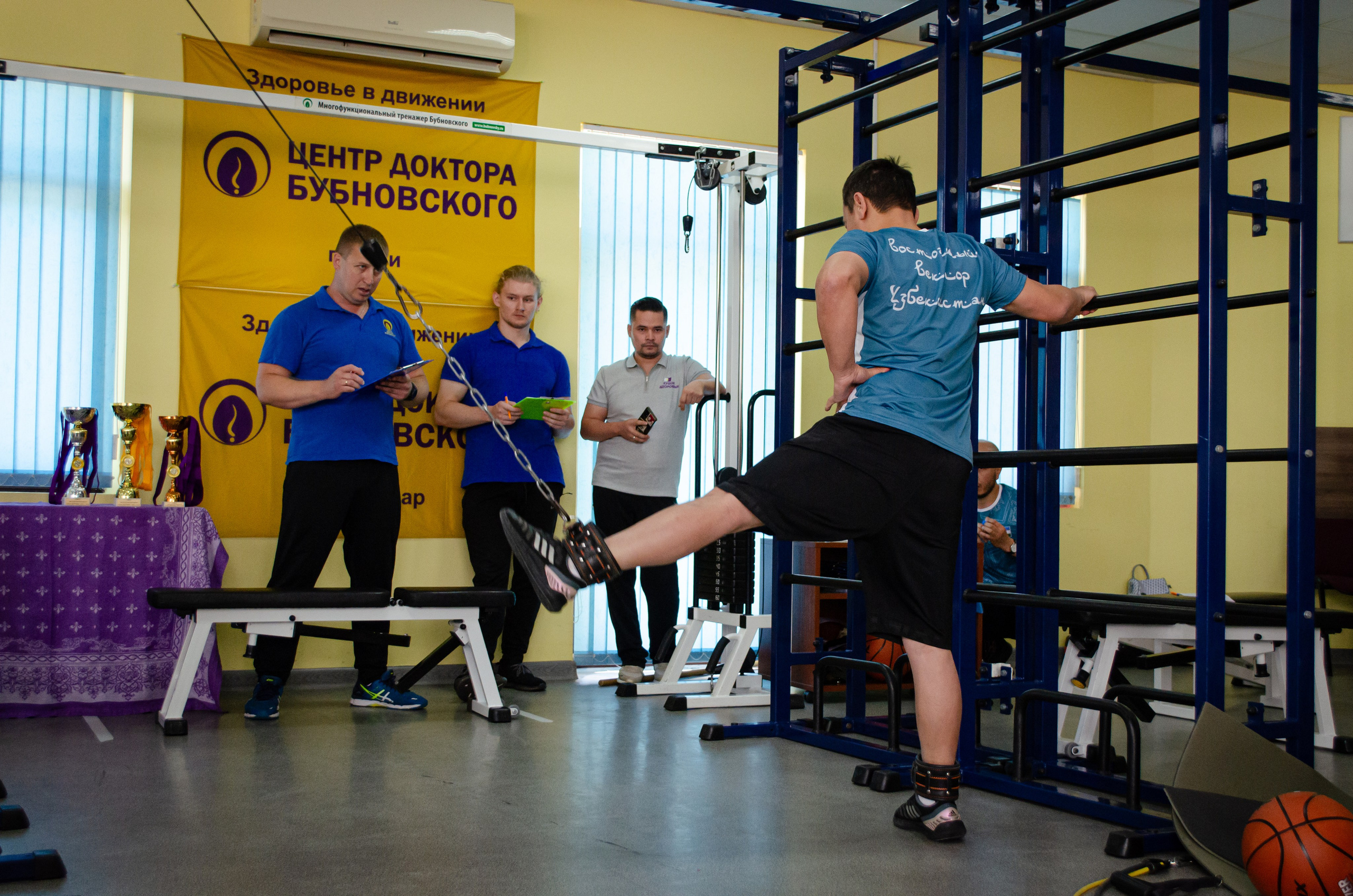 Медицинское спортивное мероприятие. Фотограф