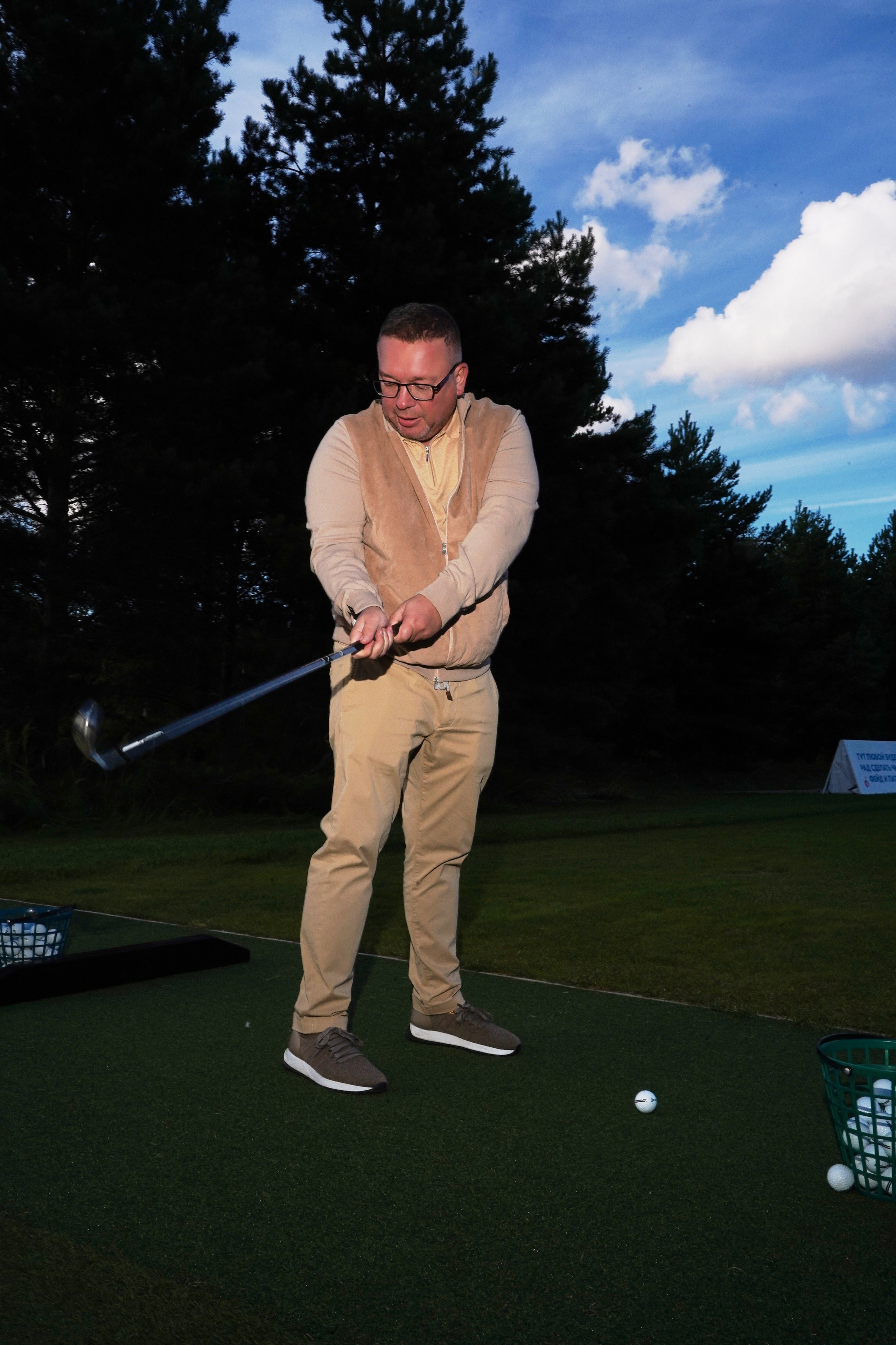 Гольф Пестово X OLIMBET. Фотограф