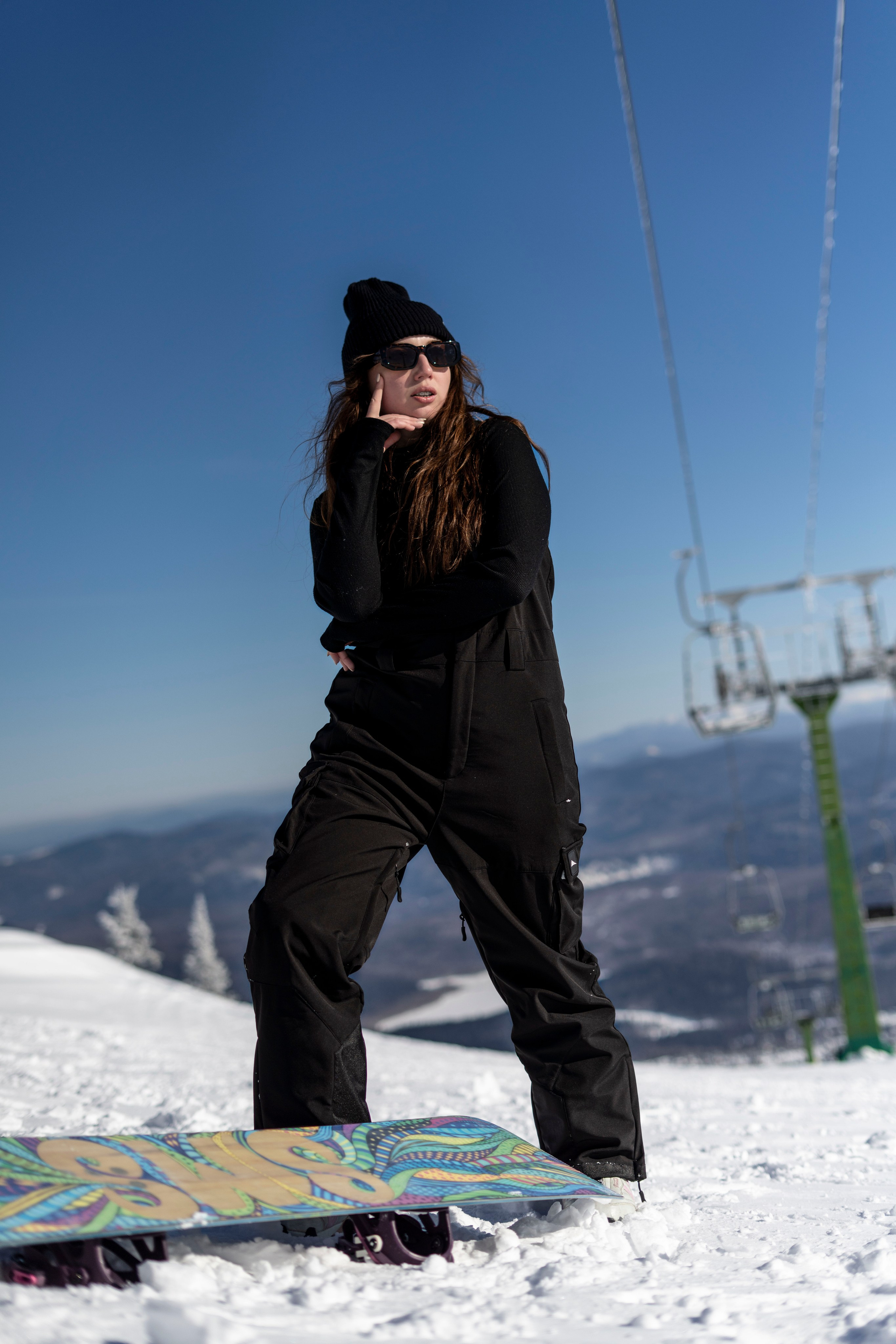 Фотосессия на вершине. Анастасия Паршукова — фотограф Шерегеш Новосибирск