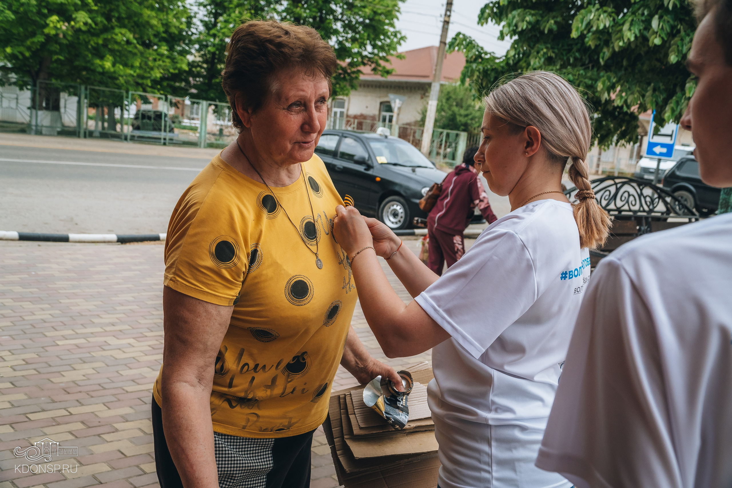 «Георгиевская ленточка — символ Победы». Новотитаровский Дом культуры