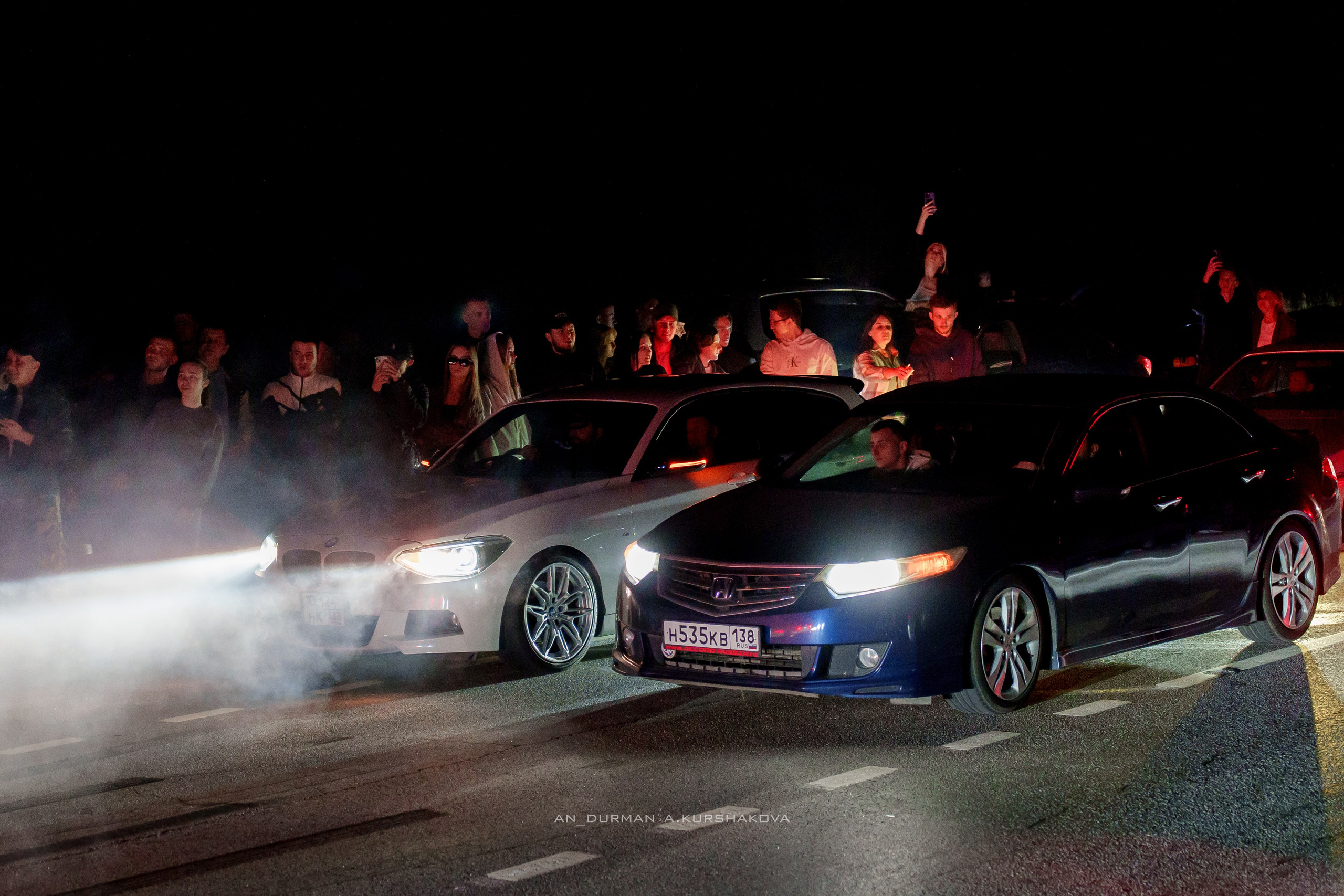 Night drag 25'. Фотограф, видеограф и пилот дрона на Байкале