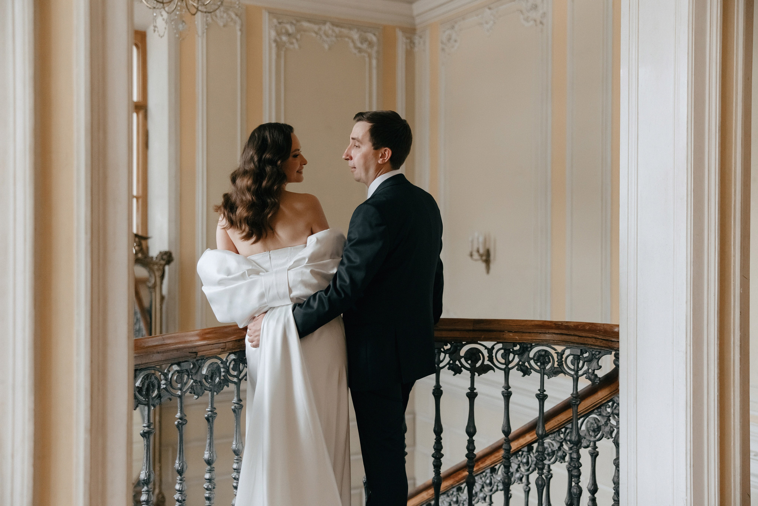 Регистрация в особняке Муравьевых-Апостолов. Свадебный фотограф Москва