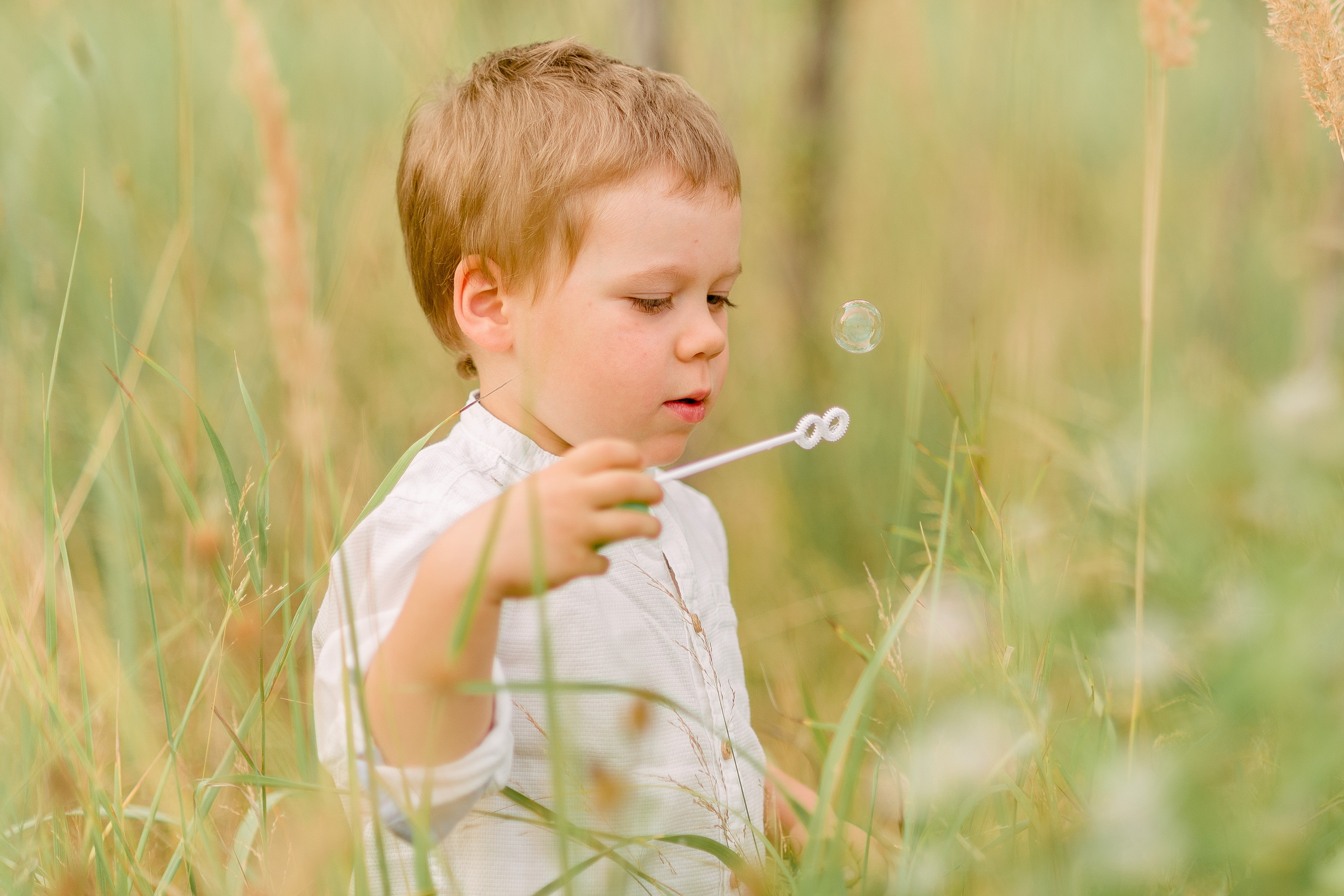 В поле. Фотограф Юлия Попова