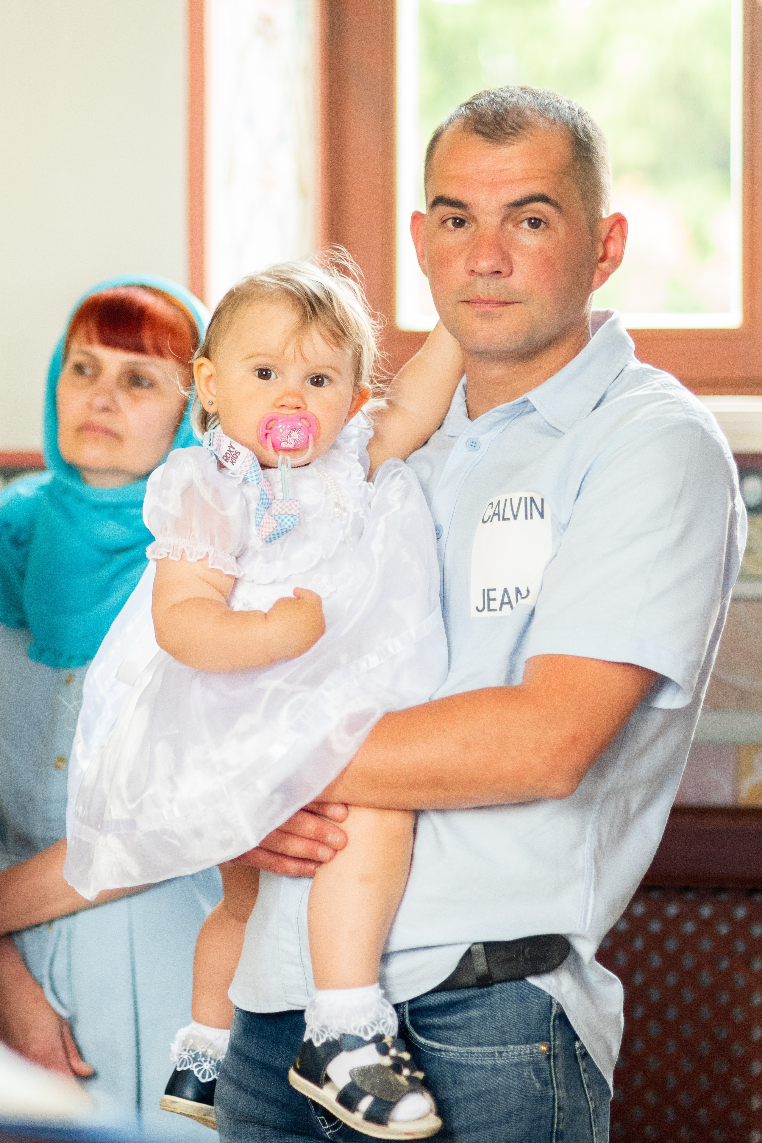 Крещение Ники. Фотограф Юлия Попова