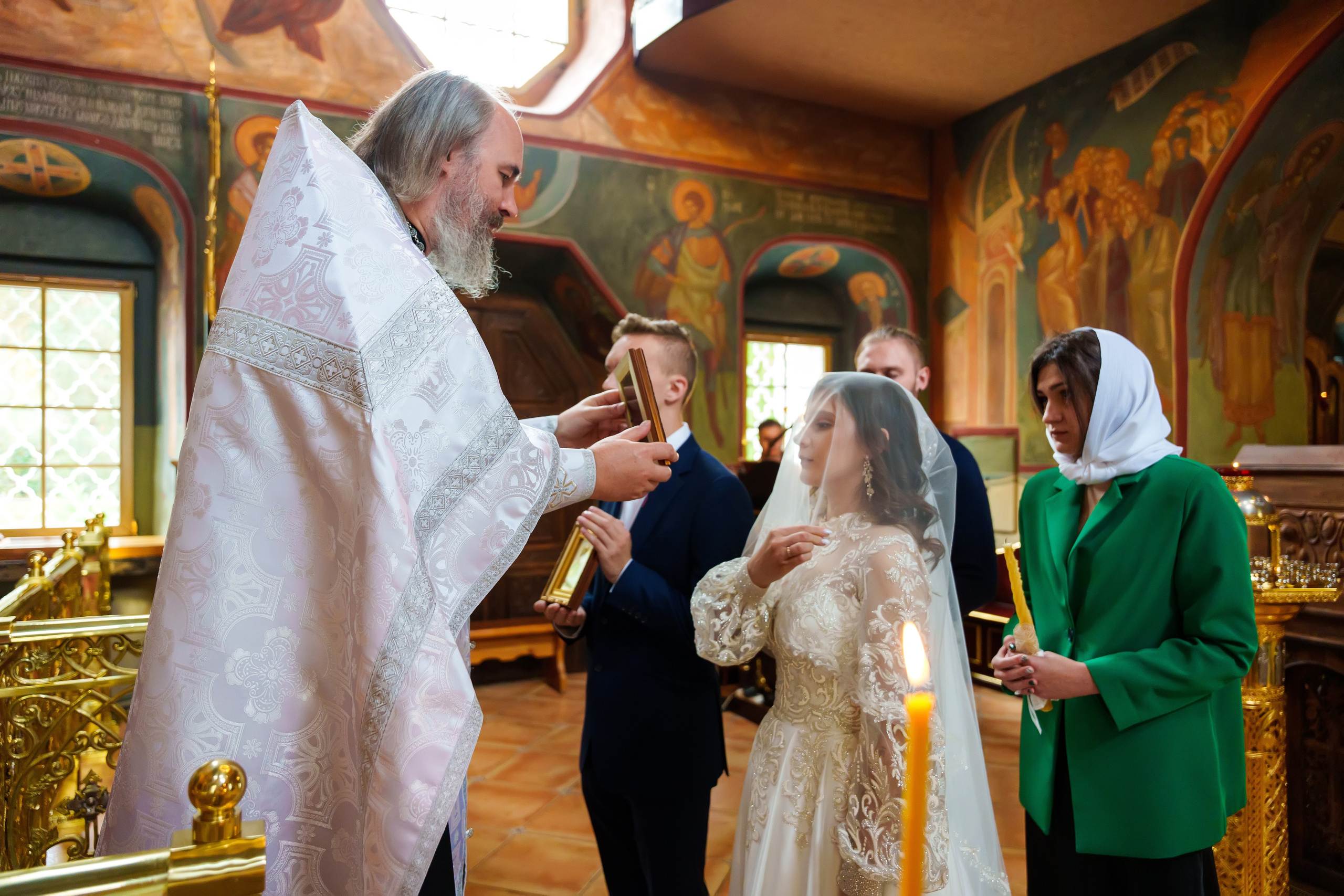 Венчание. Фотограф Юлия Попова