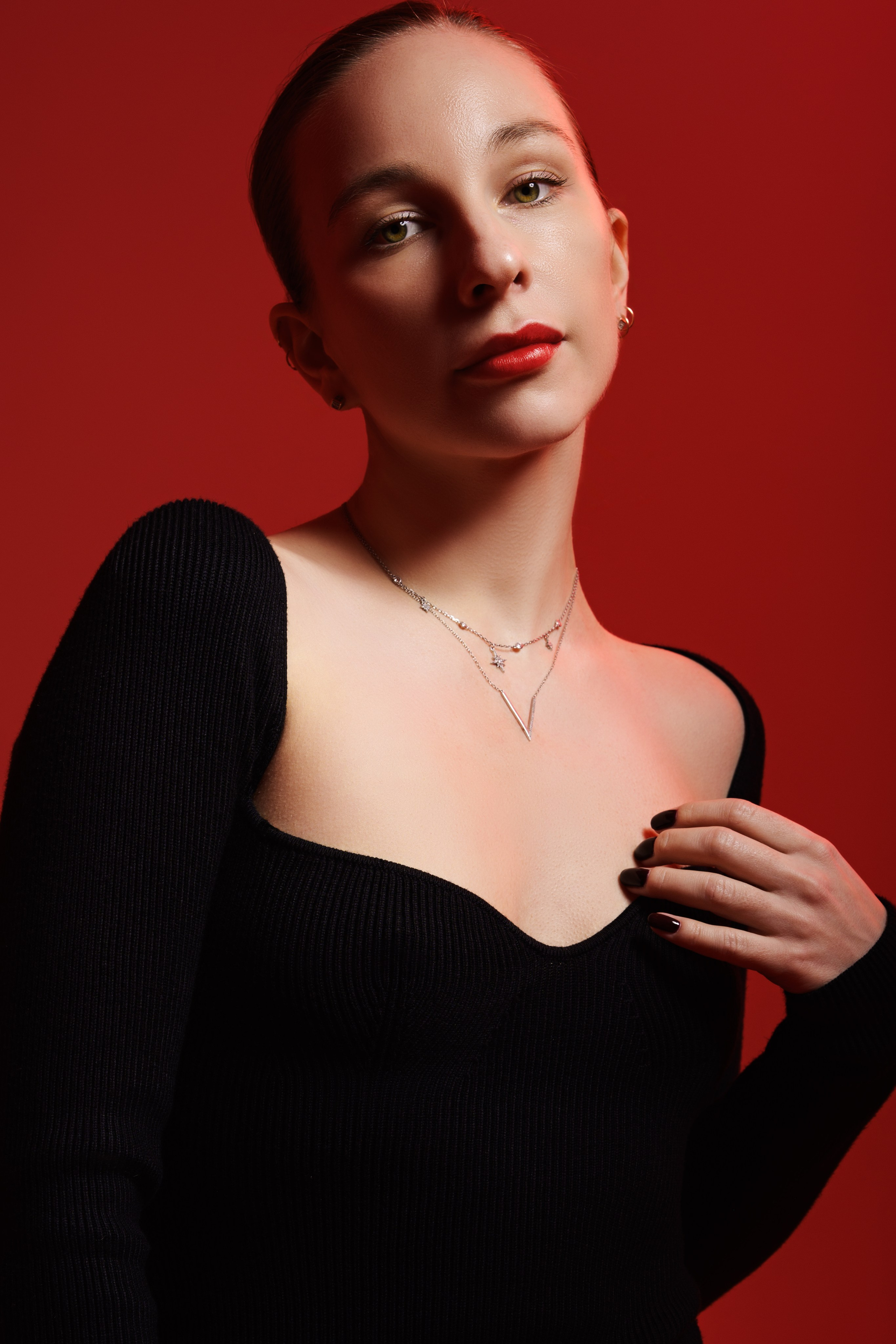 Фотосессия для Веры с цветным светом. Фотограф Симферополь Крым Ольга Топоривская