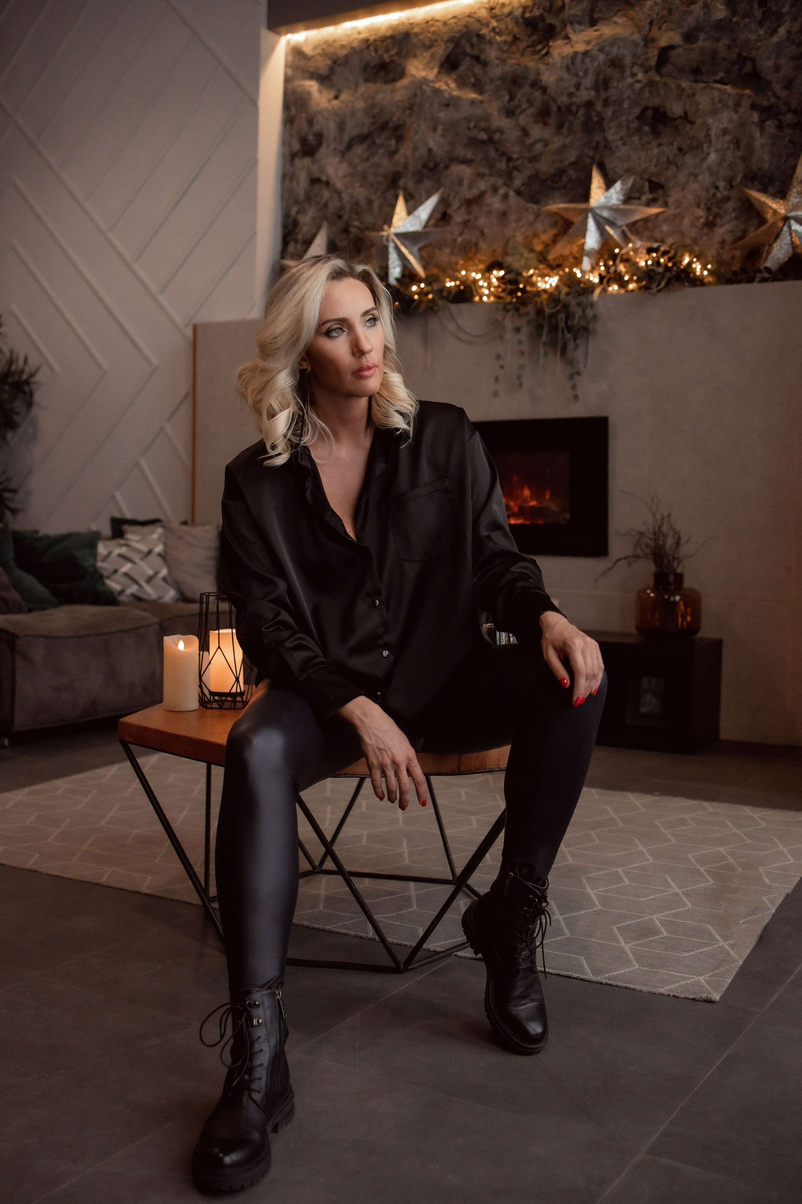 Новогодняя фотосессия для Анастасии. Семейный фотограф в Москве