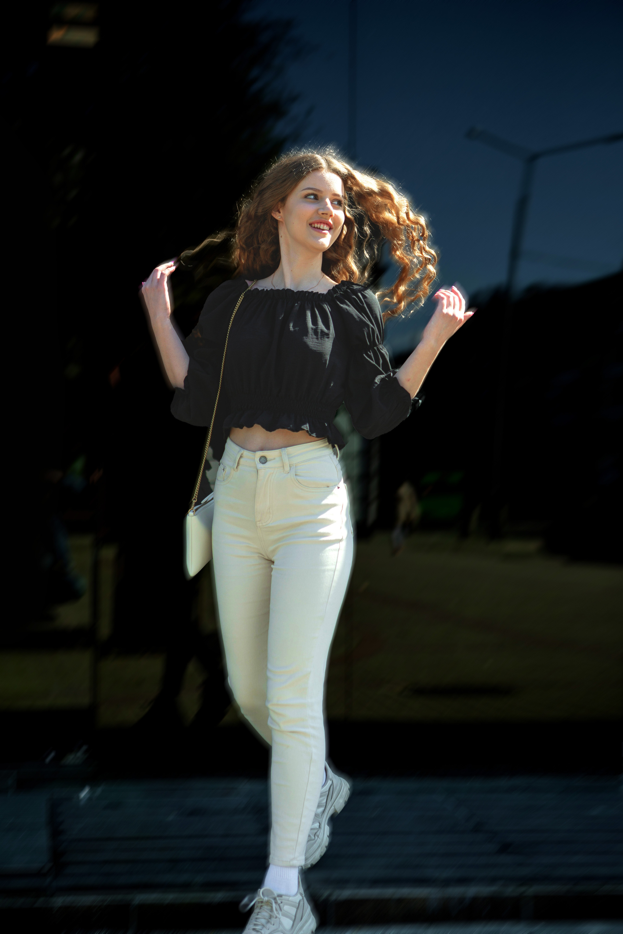 Фотосессия с девушкой в программе фотошколы, Барановичи. Свадебный фотограф в Барановичах Вячеслав Шах-Гусейнов, фотошкола