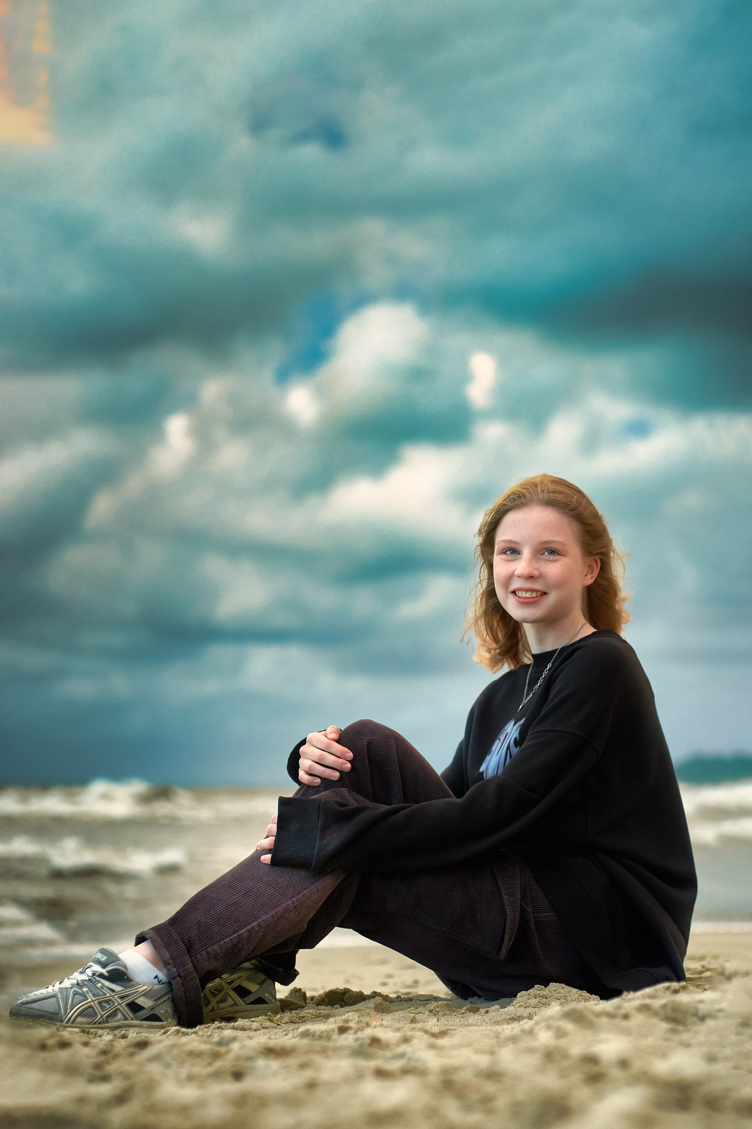 Индивидуальная фотосъёмка на закате. Фотограф Владимир Артамонов