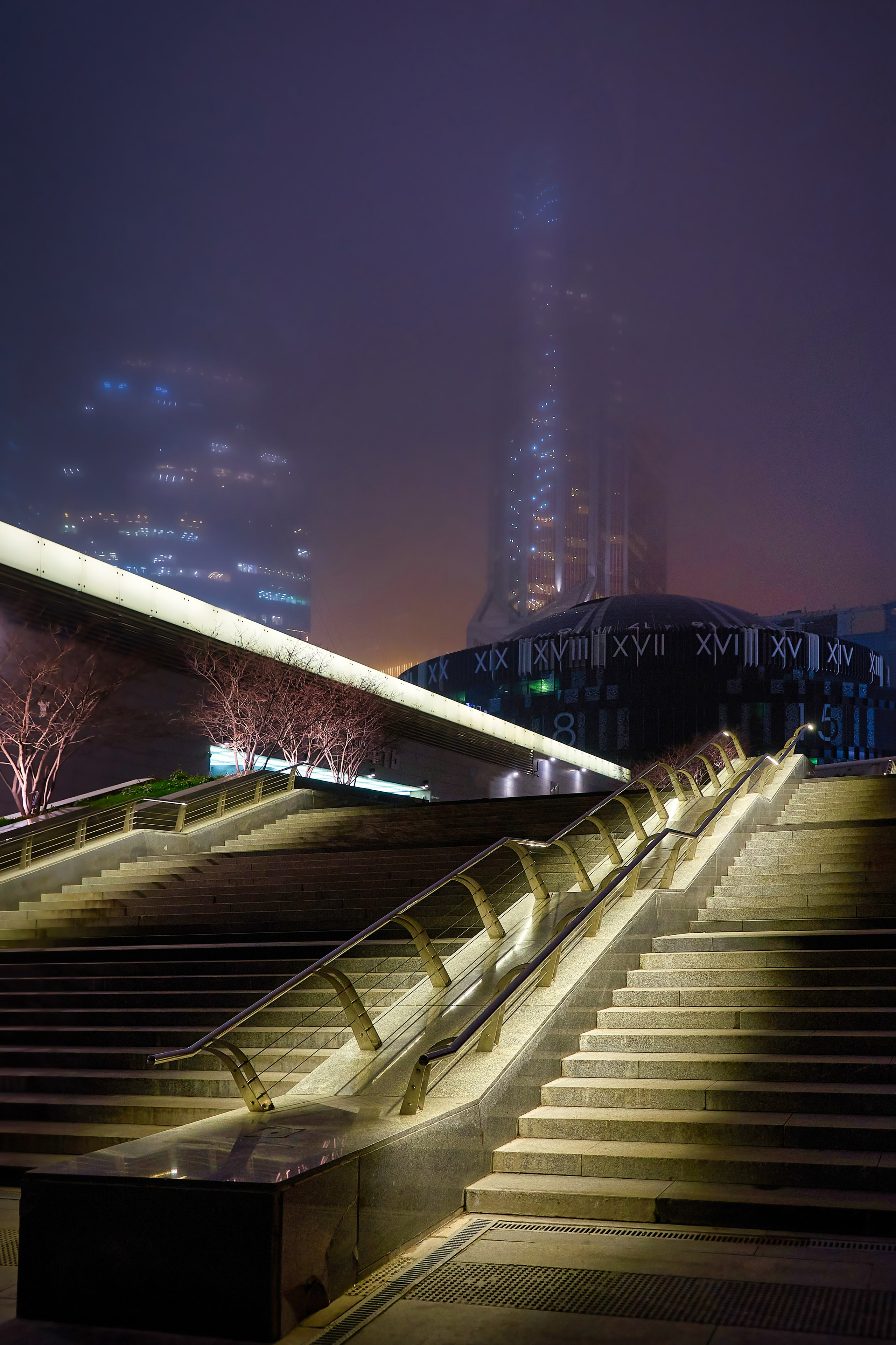 Женский портрет в Москва-Сити. Фотограф Владимир Артамонов