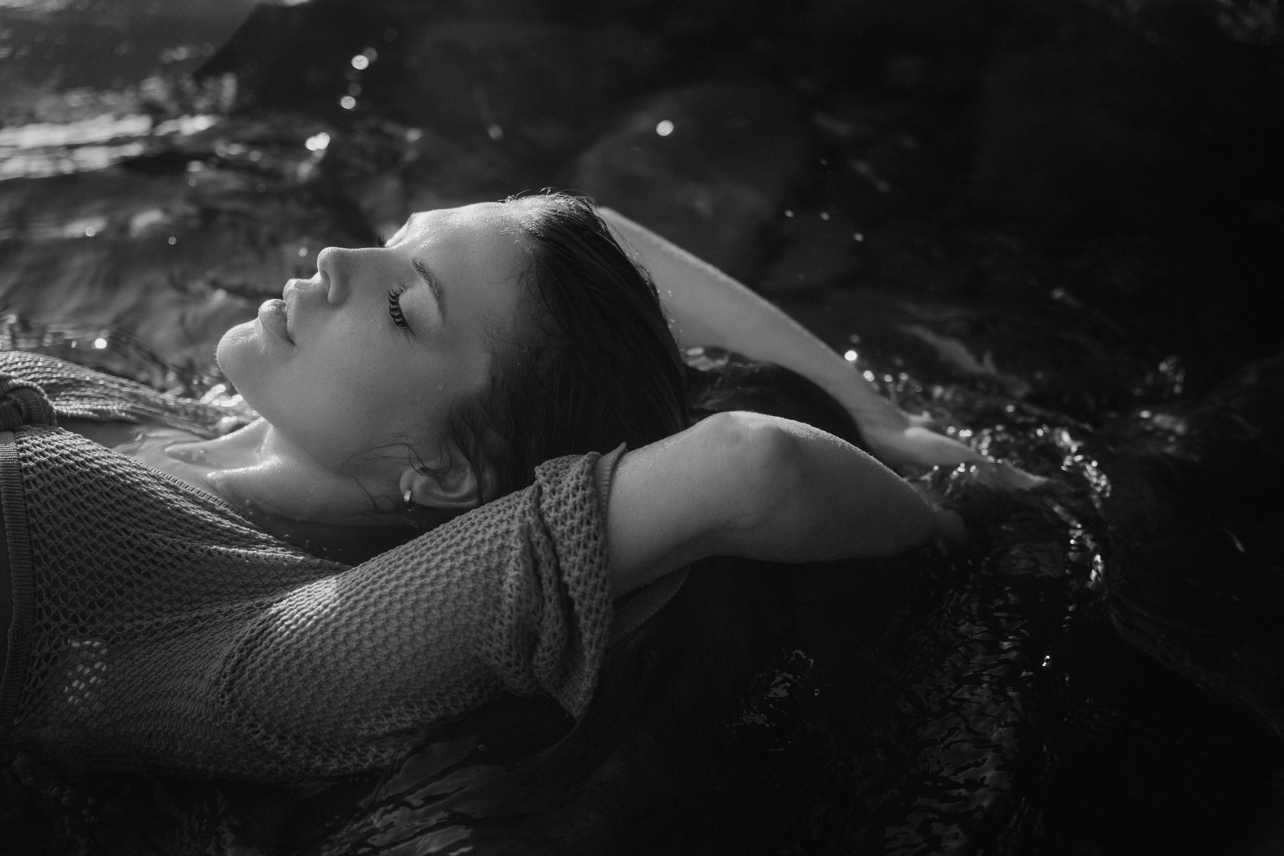 На скале. VISUAL ARTIST · KRONGAUZ ANASTASIA