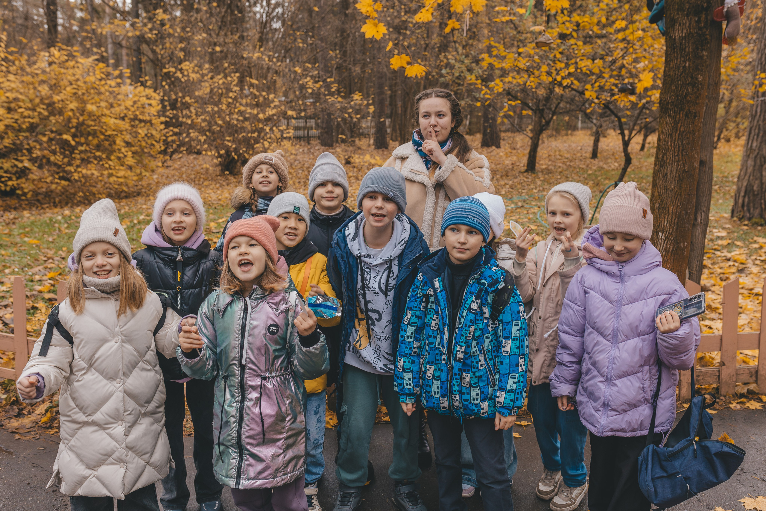 Репортаж школьной экскурсии. Семейный и женский фотограф в Москве Надежда Воробьева