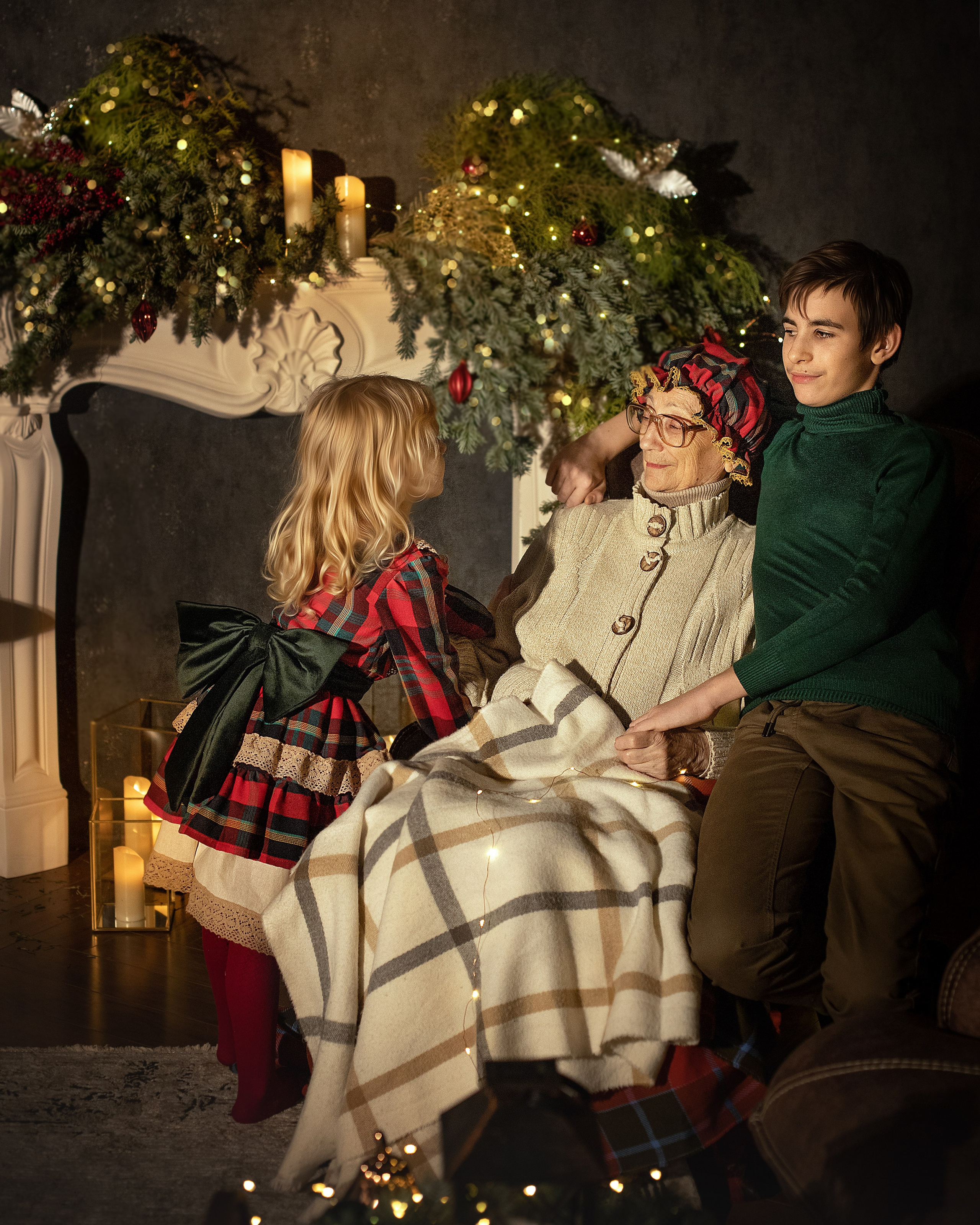 Новогодние семейные. Фотограф в Волгодонске Елена Орешкина