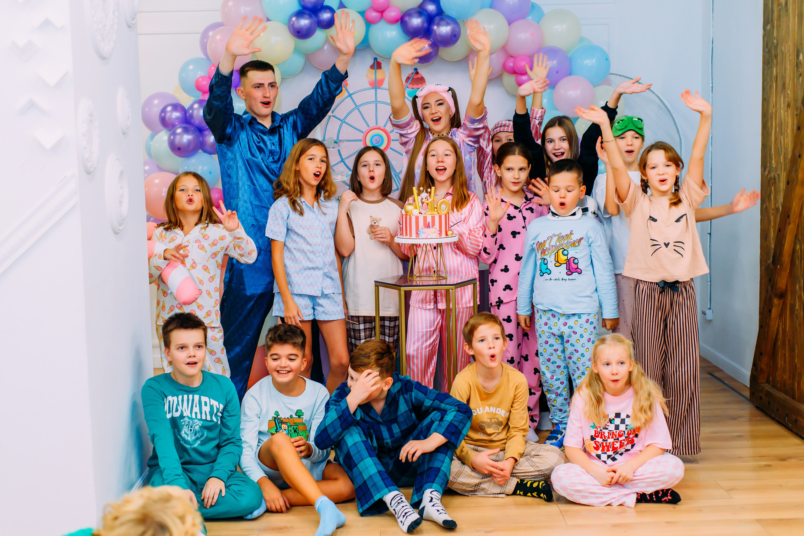 Пижамная вечеринка. Детский и семейный фотограф Эльмира Веселова