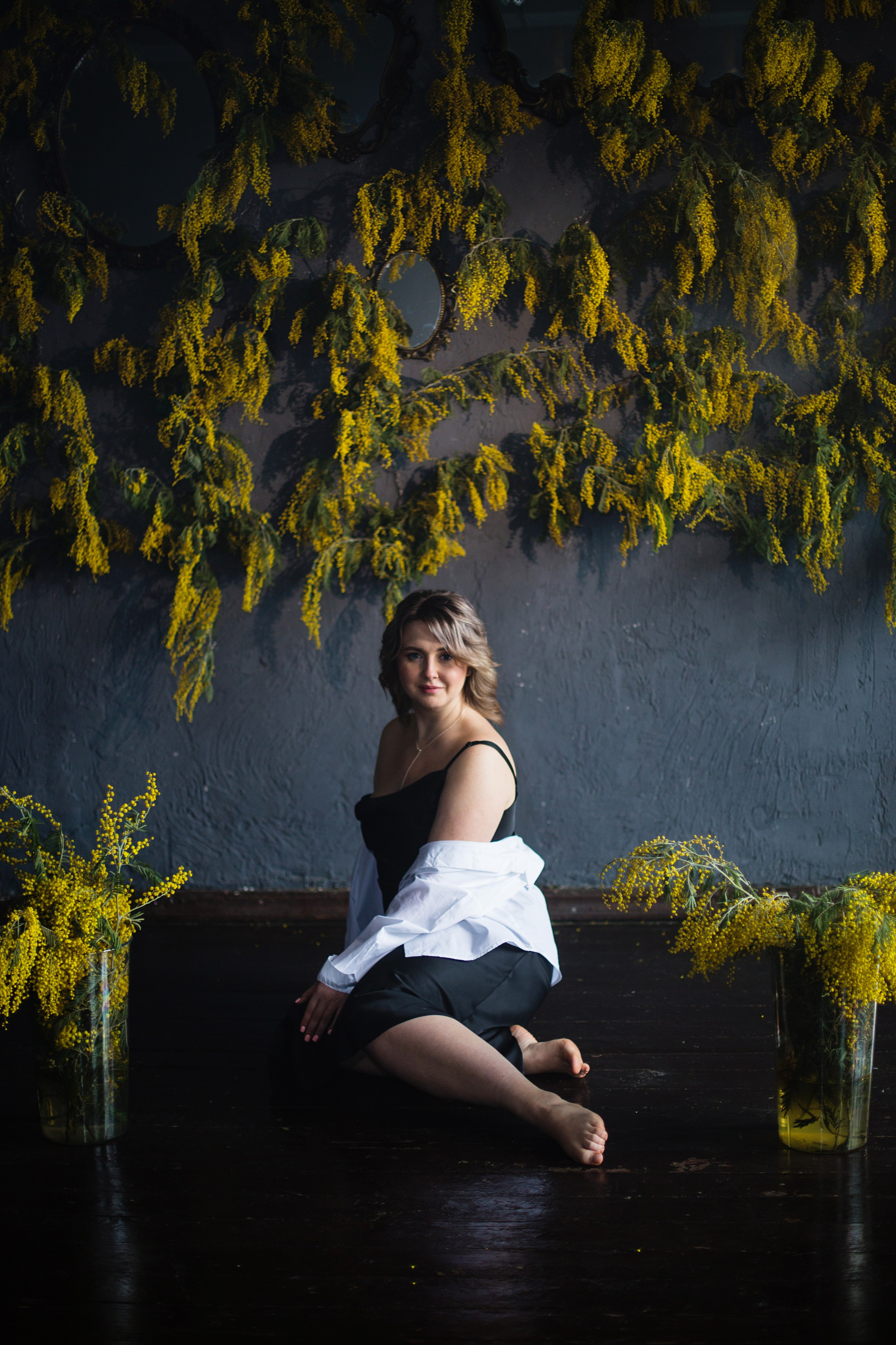 Студийная фотосессия для Анастасии. Выпускные альбомы Искитим, Бердск и Новосибирск Крюкова Елена