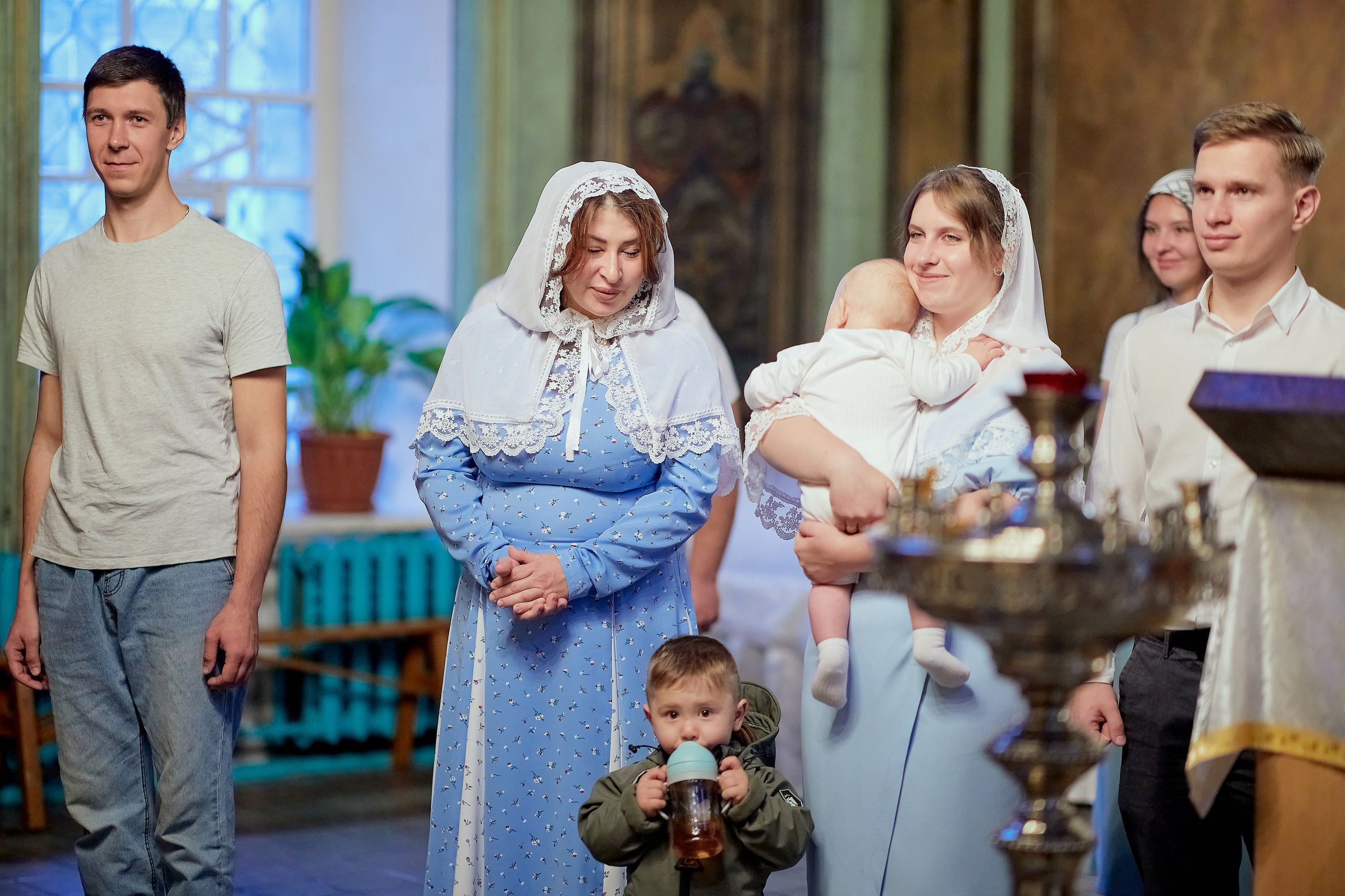 Крещение Егорушки. Семейный и детский фотограф в Ярославле Юлия Галашина