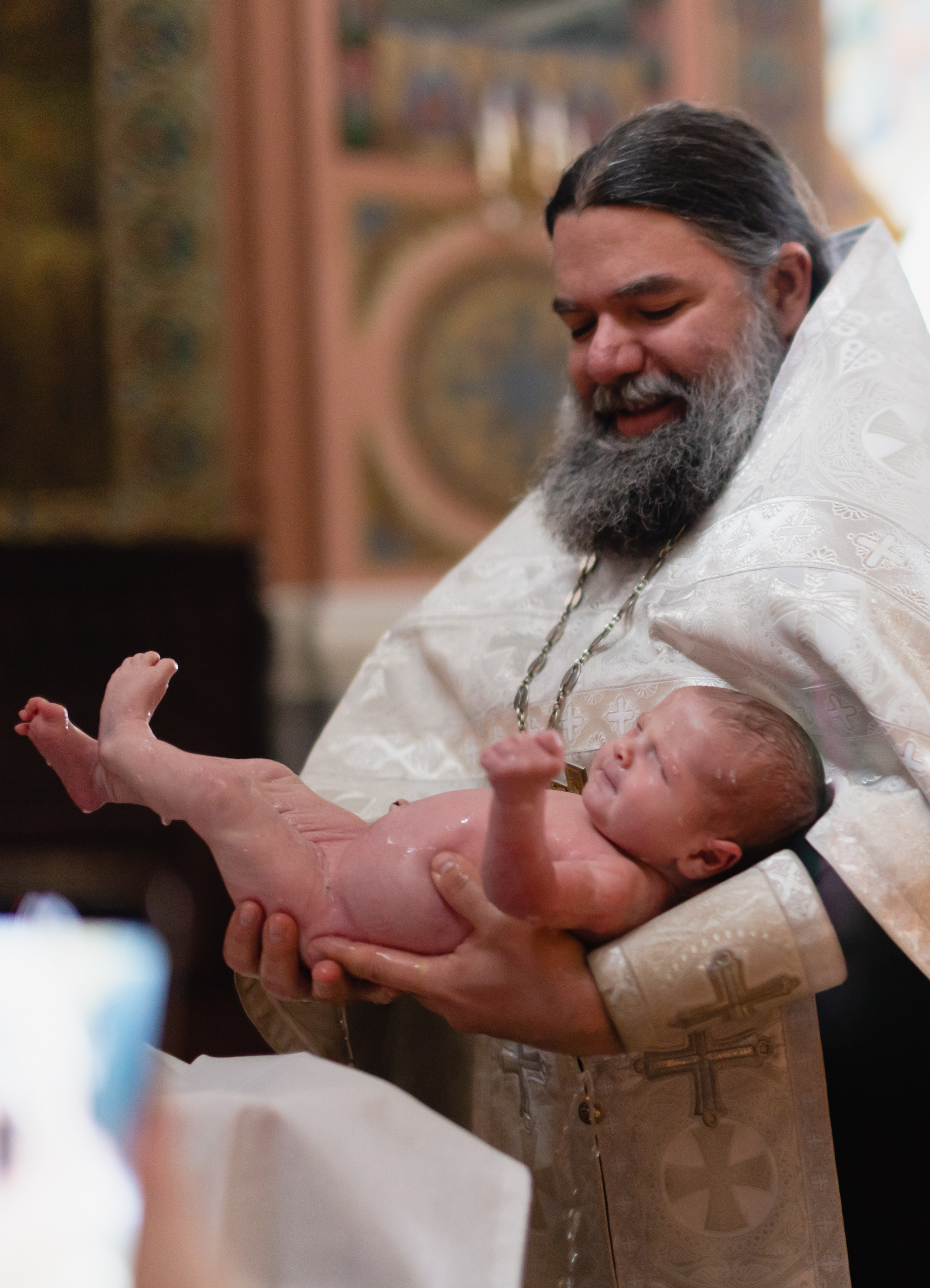 Фотосъемка таинства крещения Елизаветы. Семейный фотограф на крещение, венчание в Иваново Галина Скурихина