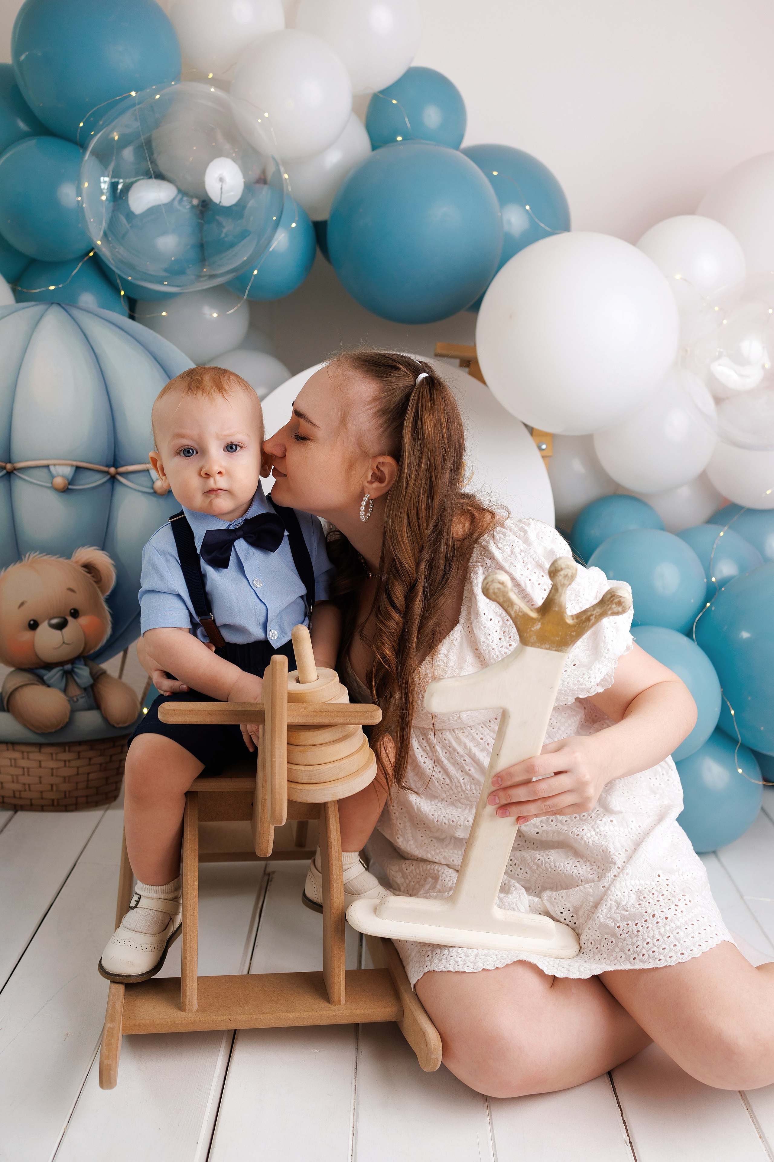 Сашеньке 1 годик. Фотограф новорожденный малышей Новосибирск