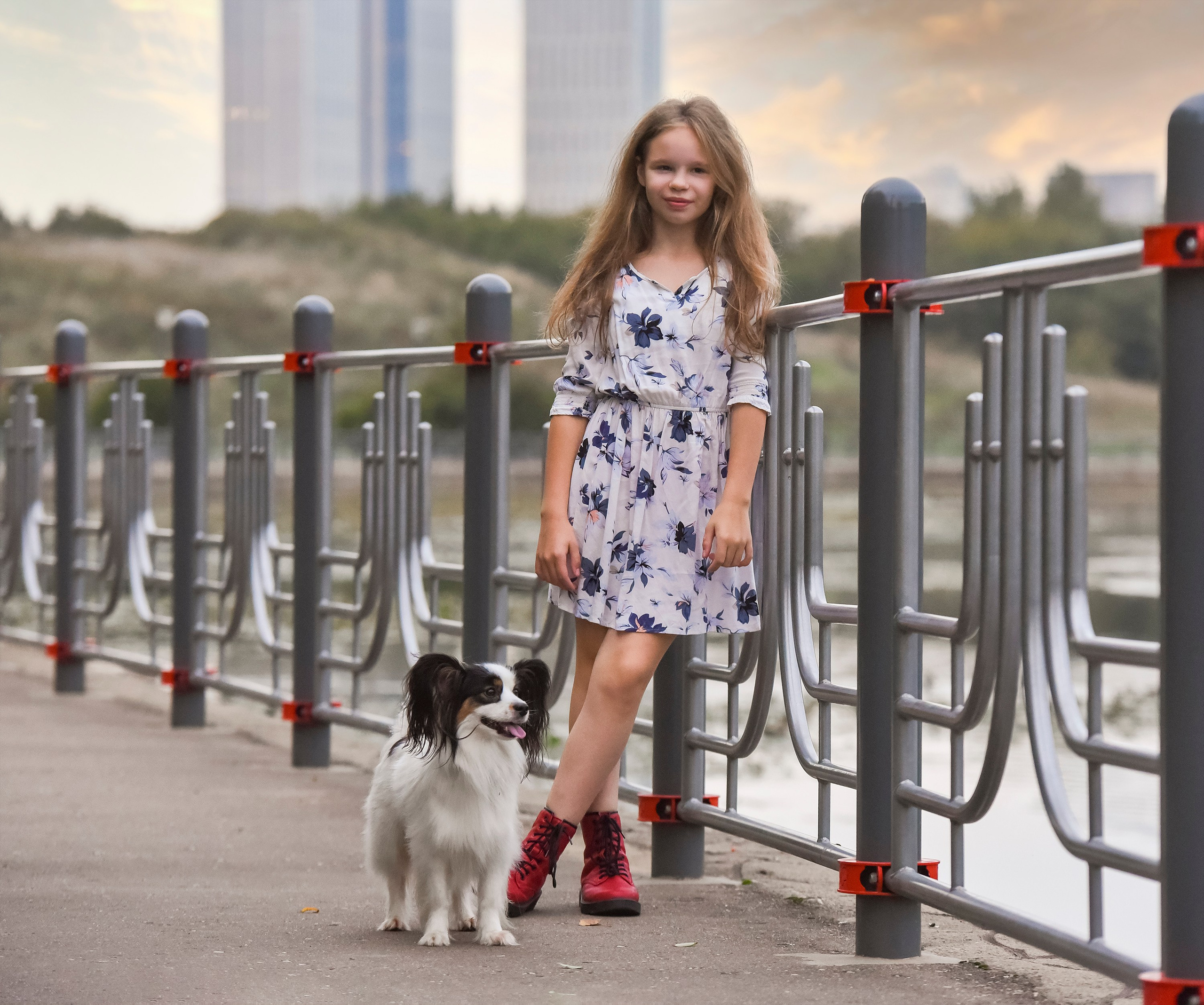 Фотопрогулка, семейная съемка, фотосессия с друзьями, фотосессия с питомцем, собака